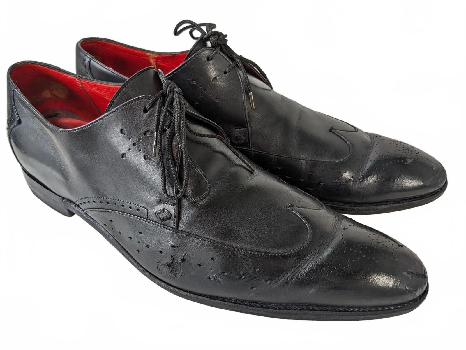 Jeffery West Jeffery West U.K. Oxford Brogue Men Leather Shoes US 10 Size US 10 / EU 43 - 5 Thumbnail