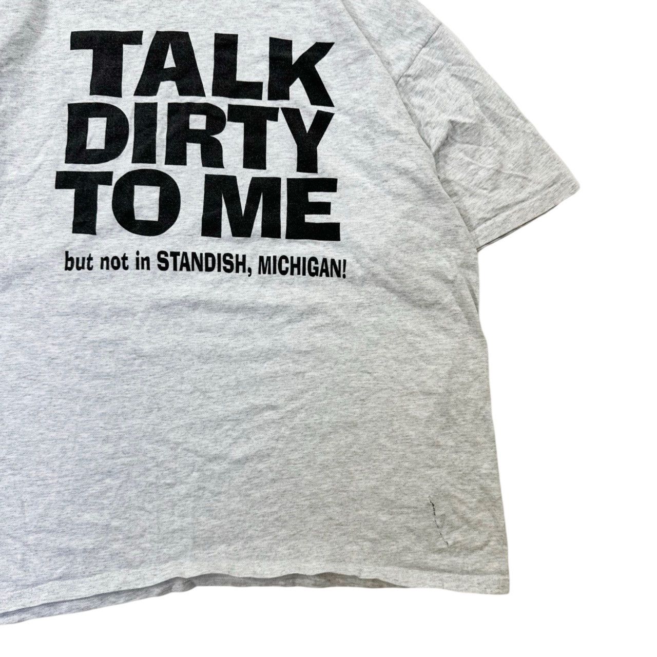 Vintage Vintage 90s Talk Dirty to Me Standish, Michigan Graphic Size US XL / EU 56 / 4 - 3 Thumbnail