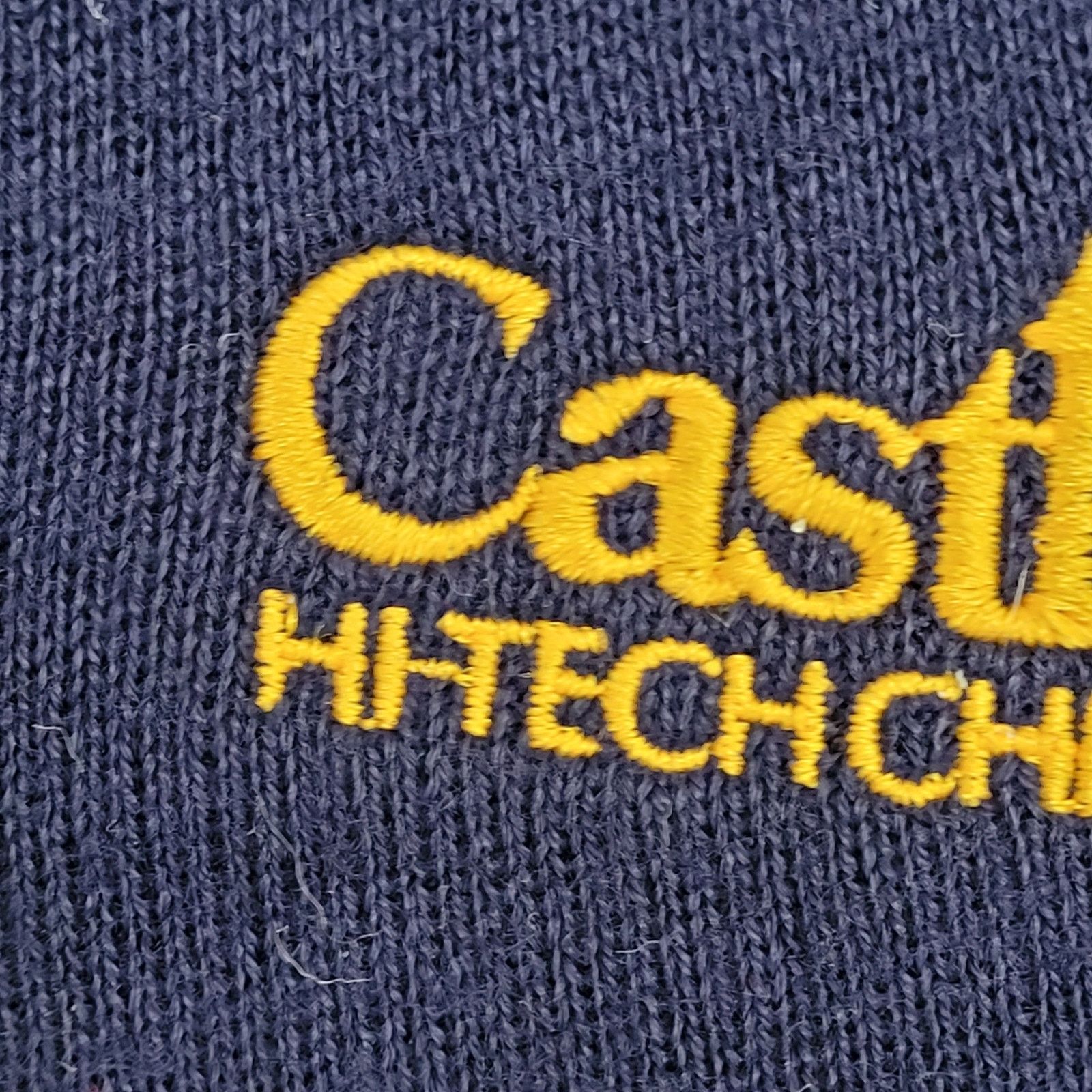 Champion Vintage 80s Champion Sweater M/L 20x25 Navy-Blue Castle USA Size US L / EU 52-54 / 3 - 12 Thumbnail