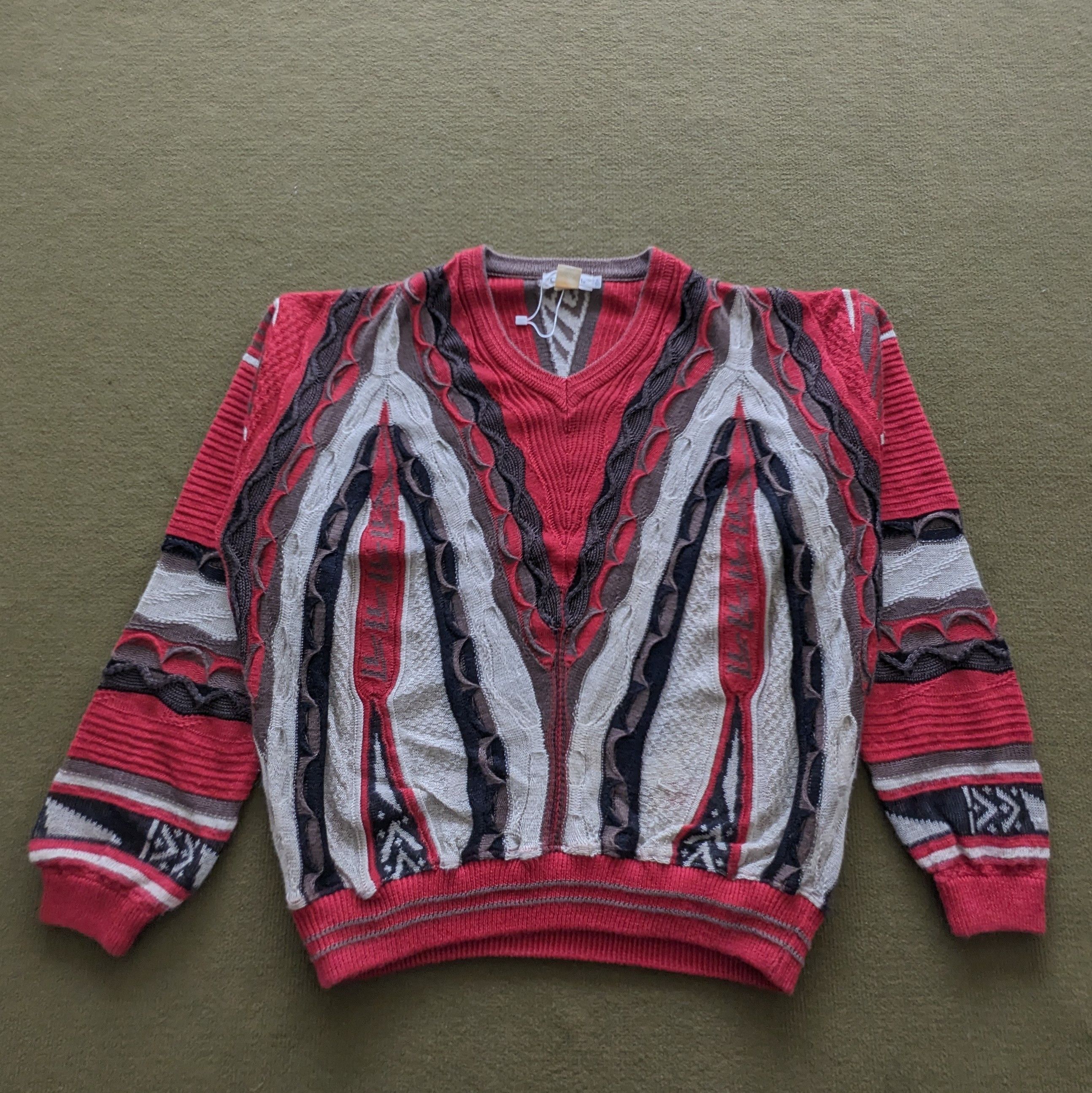 Other Vintage CORSINI ITALIA Fashion Style Sweatshirt Size US XL / EU 56 / 4 - 1 Thumbnail