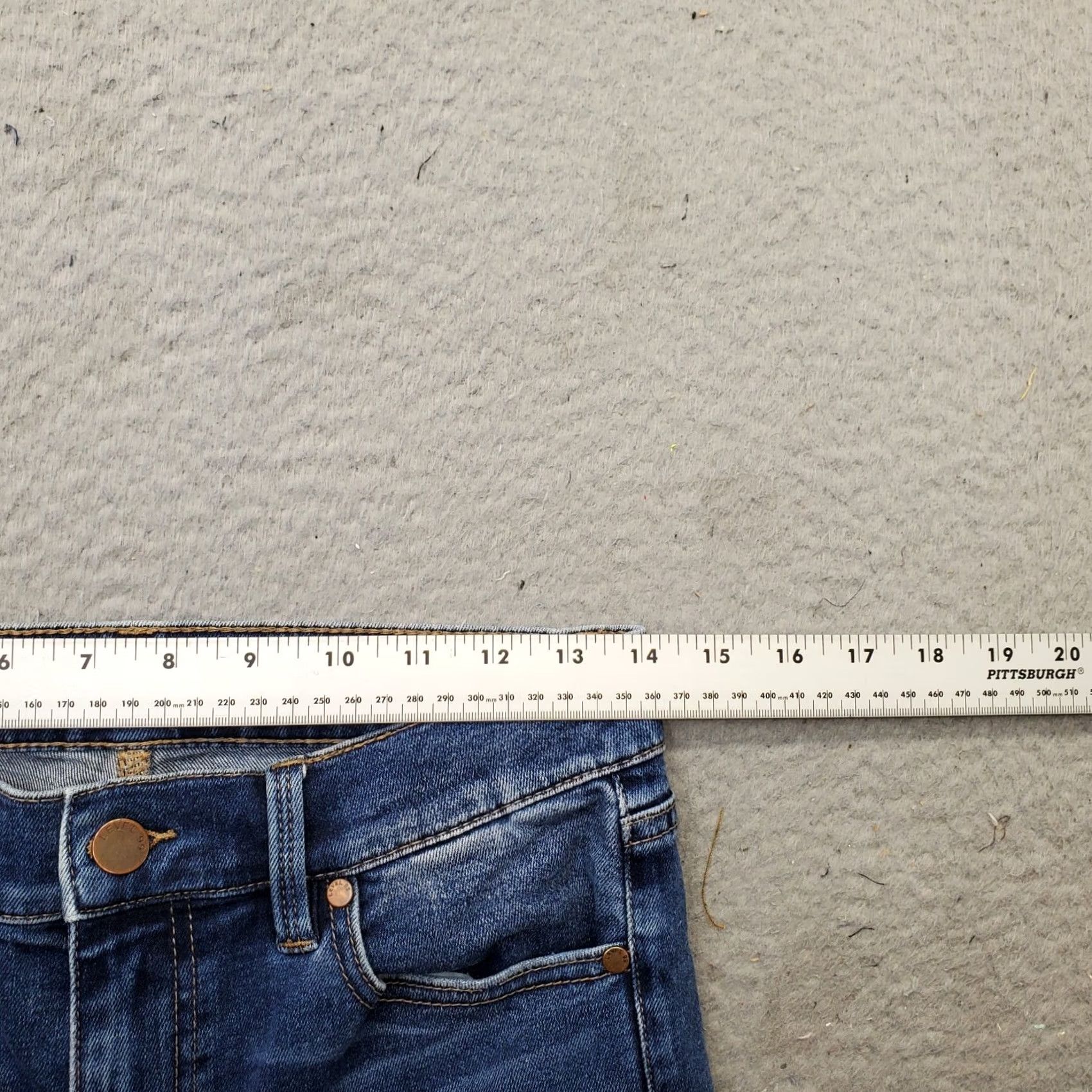Vintage LEVEL 99 Womens Bootcut Jeans 28 Blue Denim Ripped High Rise Frayed Hem DC2E08 Jeans Womens Size 28 Blue Denim Distressed 5-Pocket Regular Mens Girls Size 28" / US 6 / IT 42 - 6 Thumbnail