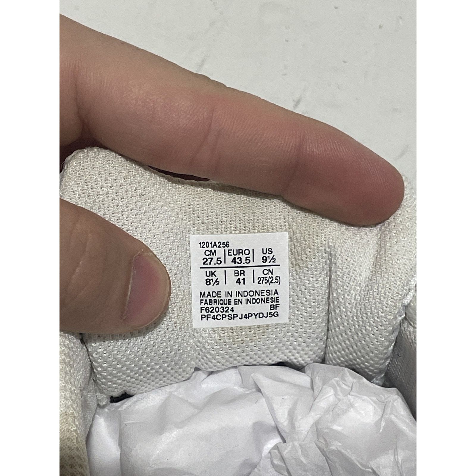 Asics ASICS GEL 1130 WHITE DARK NEPTUNE SIZE 9.5 PREOWNED Size US 9.5 / EU 42-43 - 9 Thumbnail