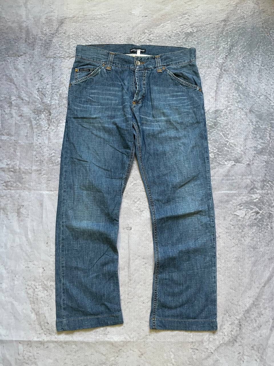 Dolce & Gabbana Dolce & Gabbana Vintage "D&G" Logo Embroidered Denim Jeans Size US 32 / EU 48 - 7 Thumbnail