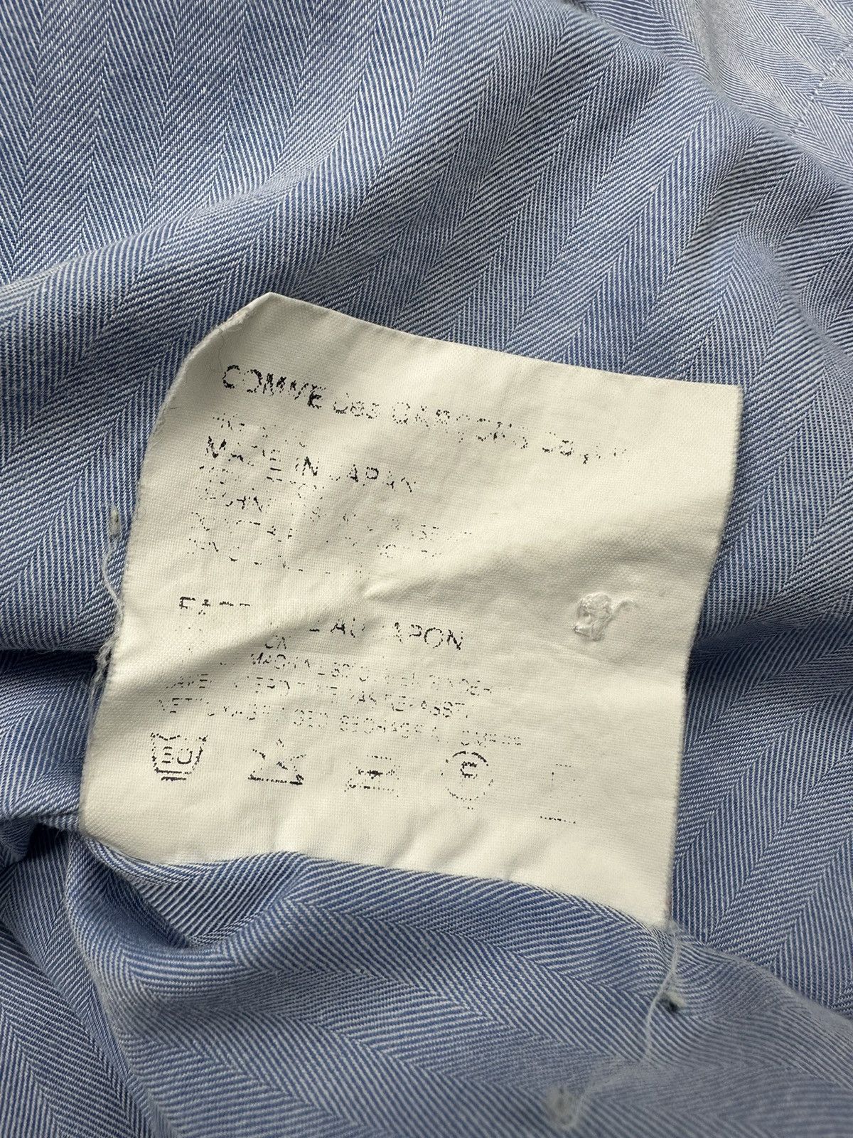 Comme des Garcons × Comme des Garcons Homme Vintage Comme Des Garcons Homme Button Up Size US XS / EU 42 / 0 - 8 Thumbnail
