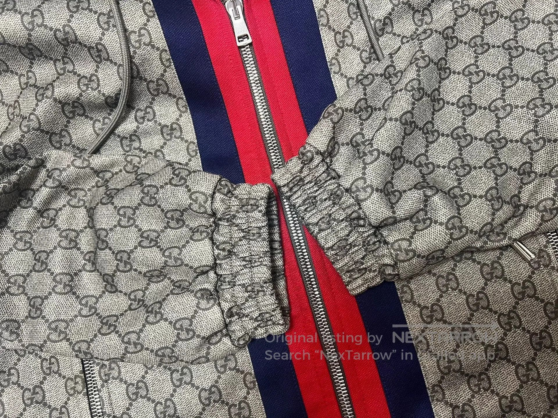 Gucci GUCCI SS24 Logo Stripe Hooded Jacket. Size XS / US 0-2 / IT 36-38 - 3 Thumbnail
