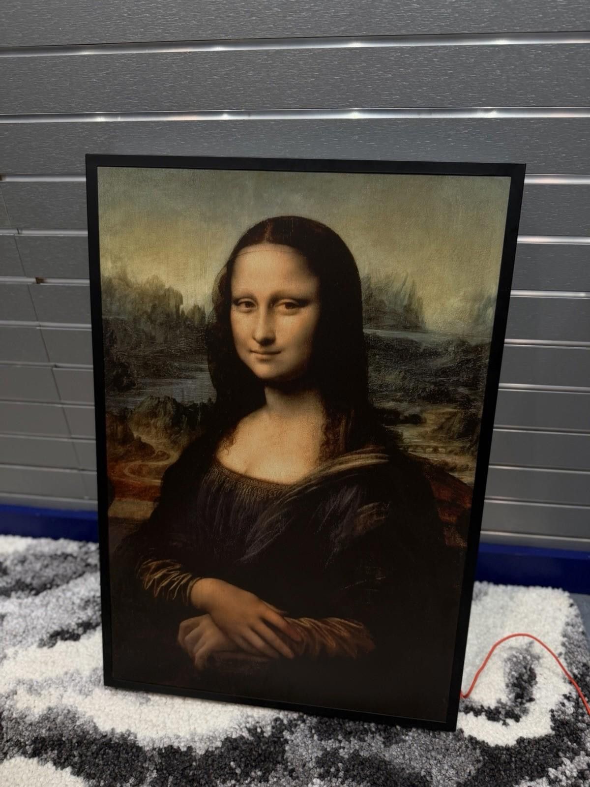 IKEA x Off-White Virgil Abloh 'Mona Lisa' Backlit Authentic