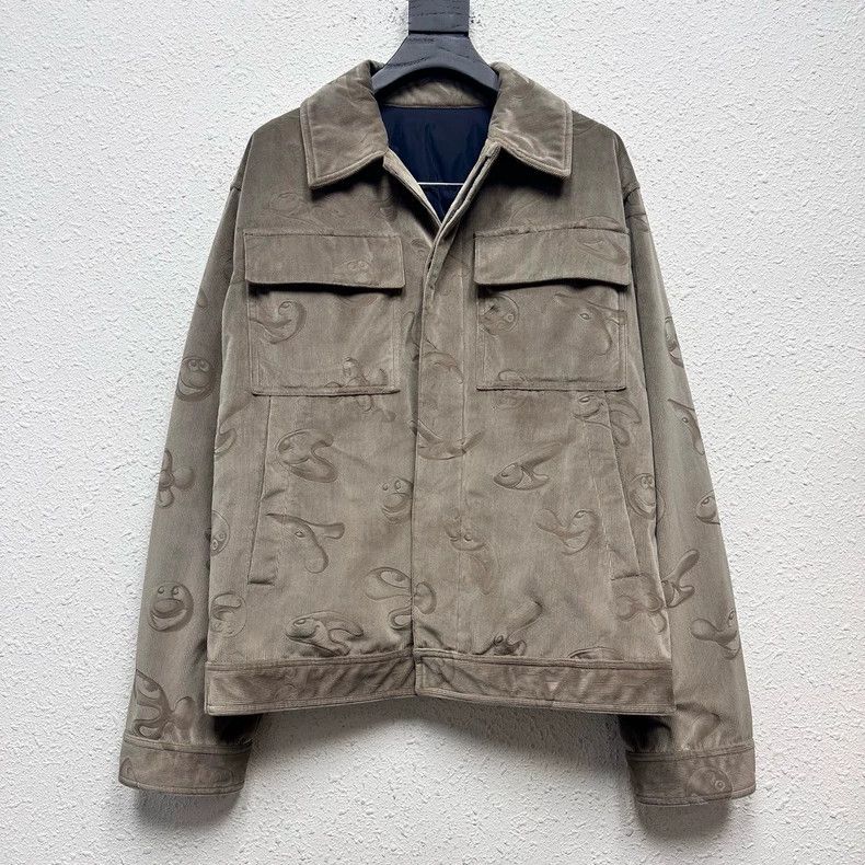 Dior Dior Corduroy full-print cotton jacket Size US M / EU 48-50 / 2 - 1 Thumbnail