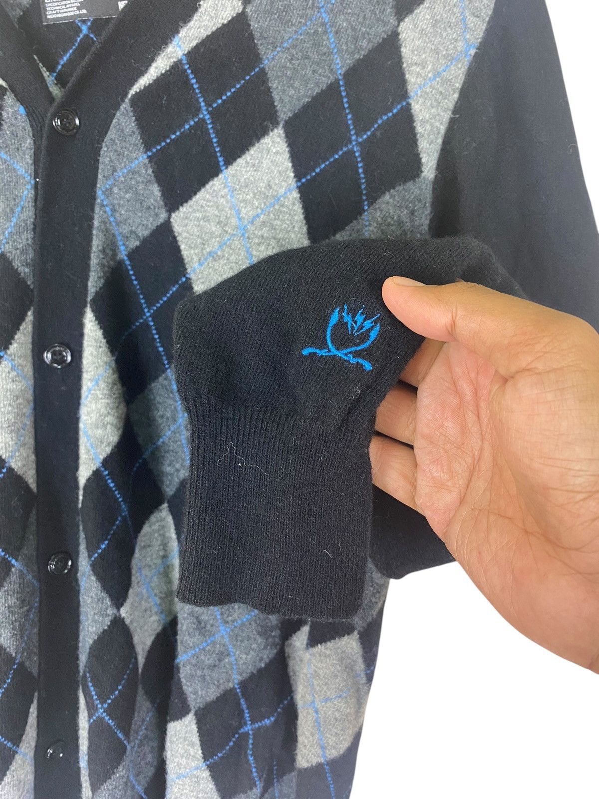 Neighborhood Neighborhood Diamond Button Ups Knitwear Size US XL / EU 56 / 4 - 6 Thumbnail