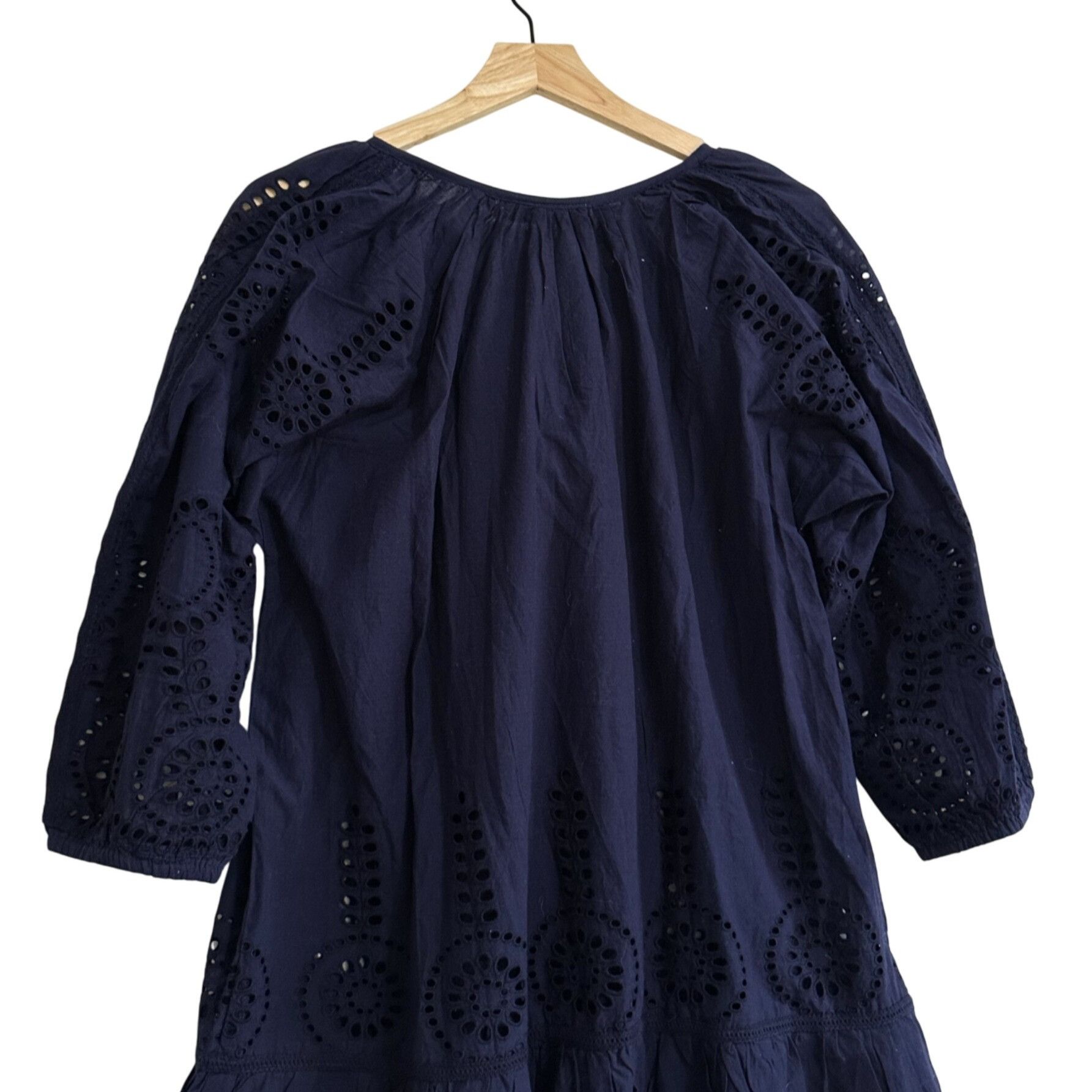 Other Melissa Odabash Ashley Eyelet Cotton Mini Dress, S NWT Size S / US 4 / IT 40 - 7 Thumbnail