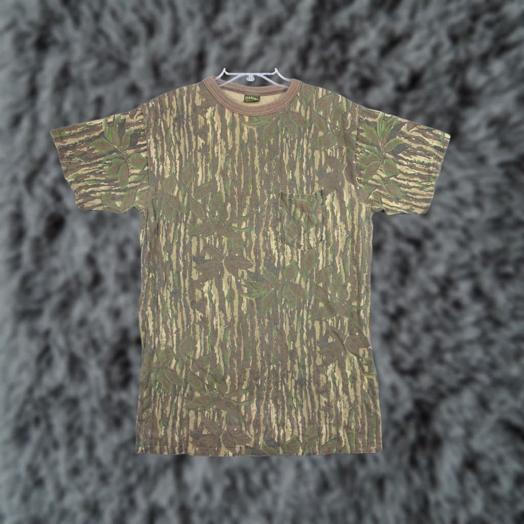 Realtree Spartan Realtree Shirt Mens 2XL/3XL Brown Camo Pocket Hunting Tee Made USA Size US XXL / EU 58 / 5 - 1 Thumbnail