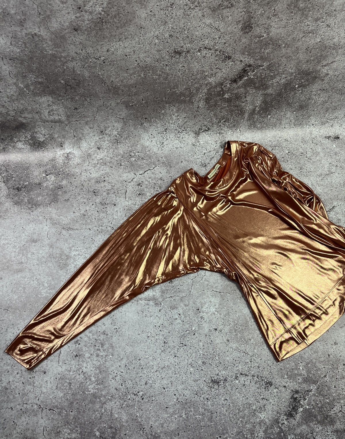 Balenciaga Balenciaga Paris Metallic Copper Top Size S / US 4 / IT 40 - 5 Thumbnail