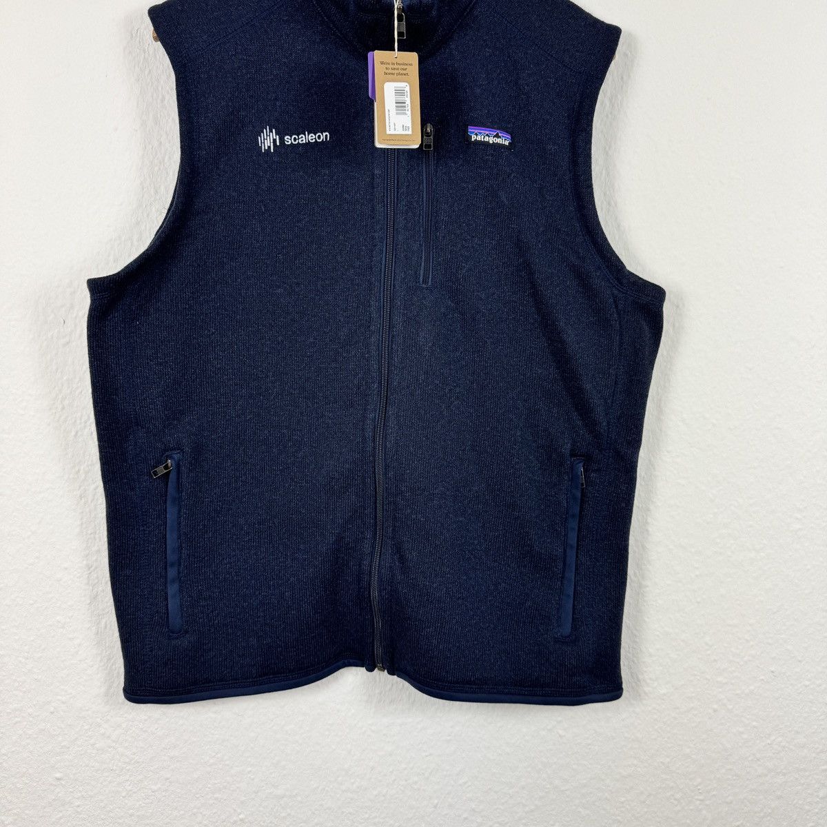 Patagonia NWT PATAGONIA MENS BETTER SWEATER VEST NAVY FLEECE SIZE L/50 Size US L / EU 52-54 / 3 - 3 Thumbnail