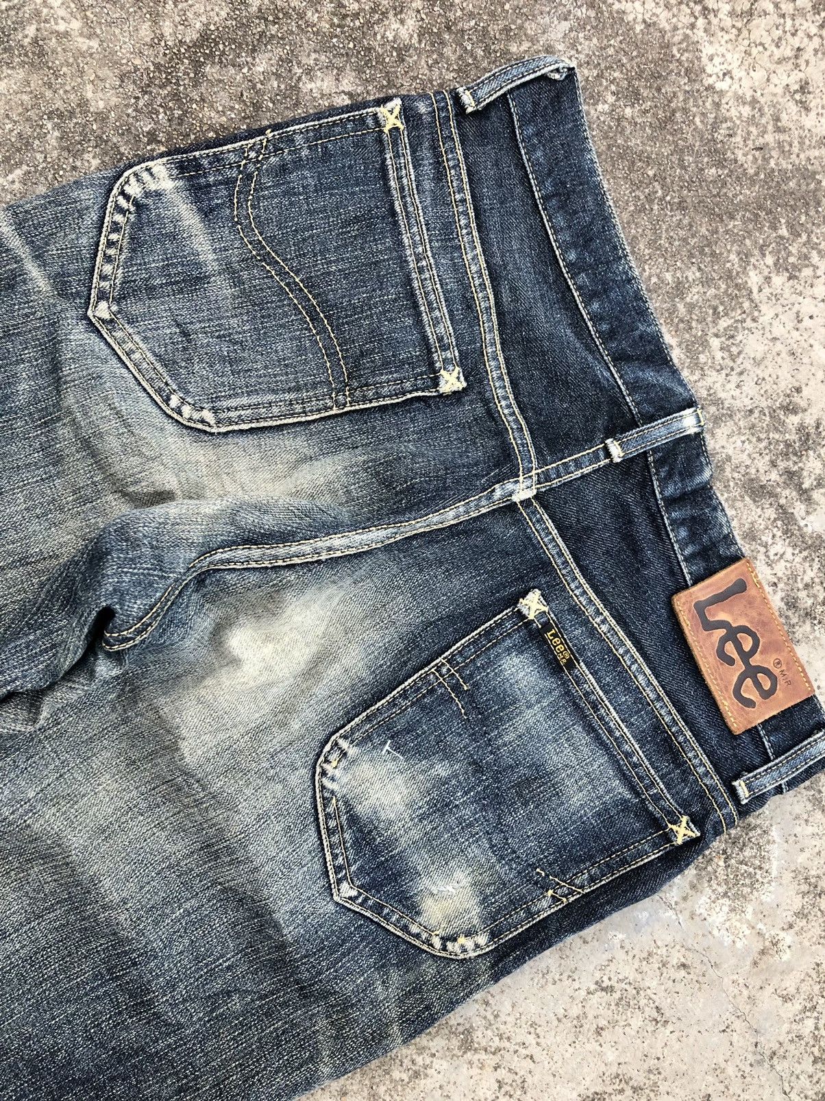 Lee VINTAGE LEE 101Z DISTRESSED DENIM Size US 30 / EU 46 - 9 Thumbnail
