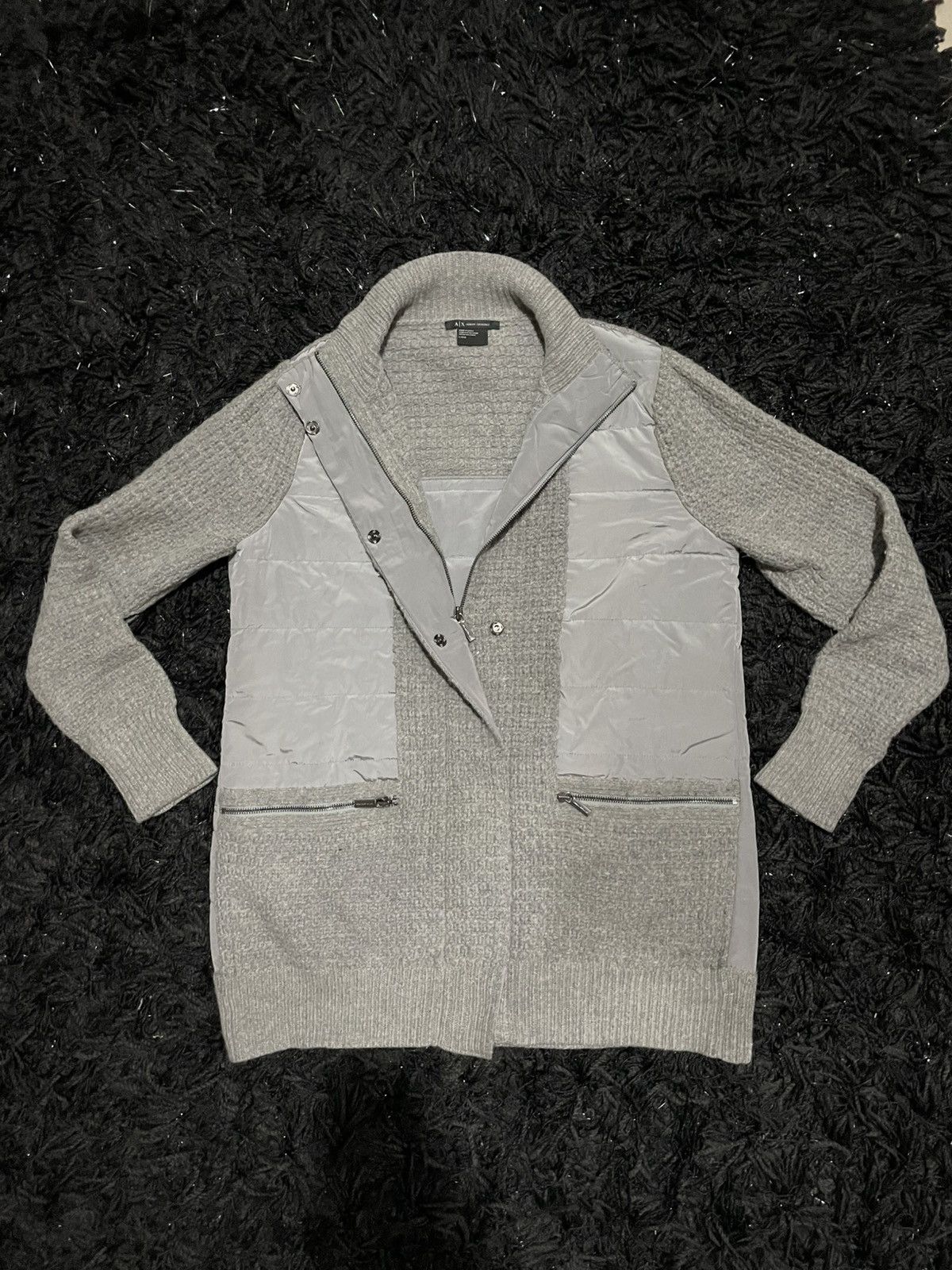 Armani Exchange Armani Exchange trench coat jacket knitwear menswear Large Size US L / EU 52-54 / 3 - 1 Thumbnail