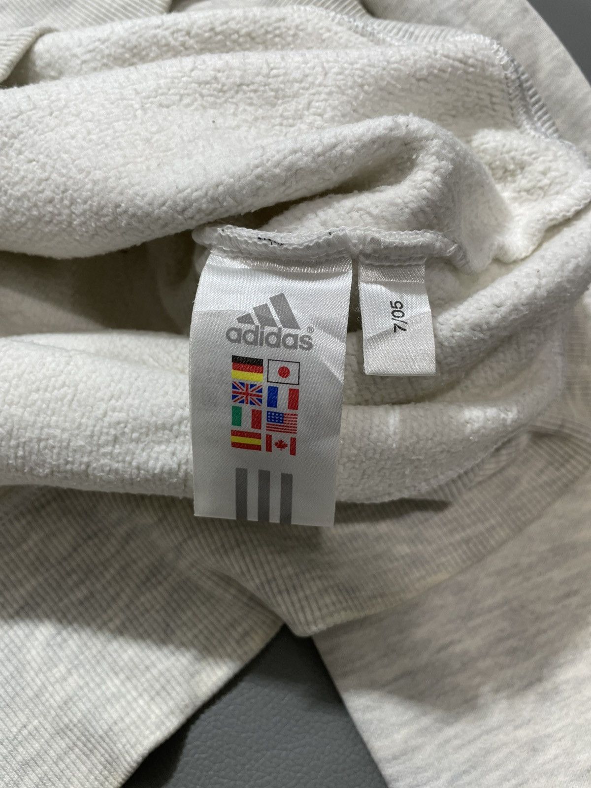 Adidas × Vintage Vintage 1996 Adidas JFA Japan Football Sweatshirt Size US L / EU 52-54 / 3 - 8 Thumbnail