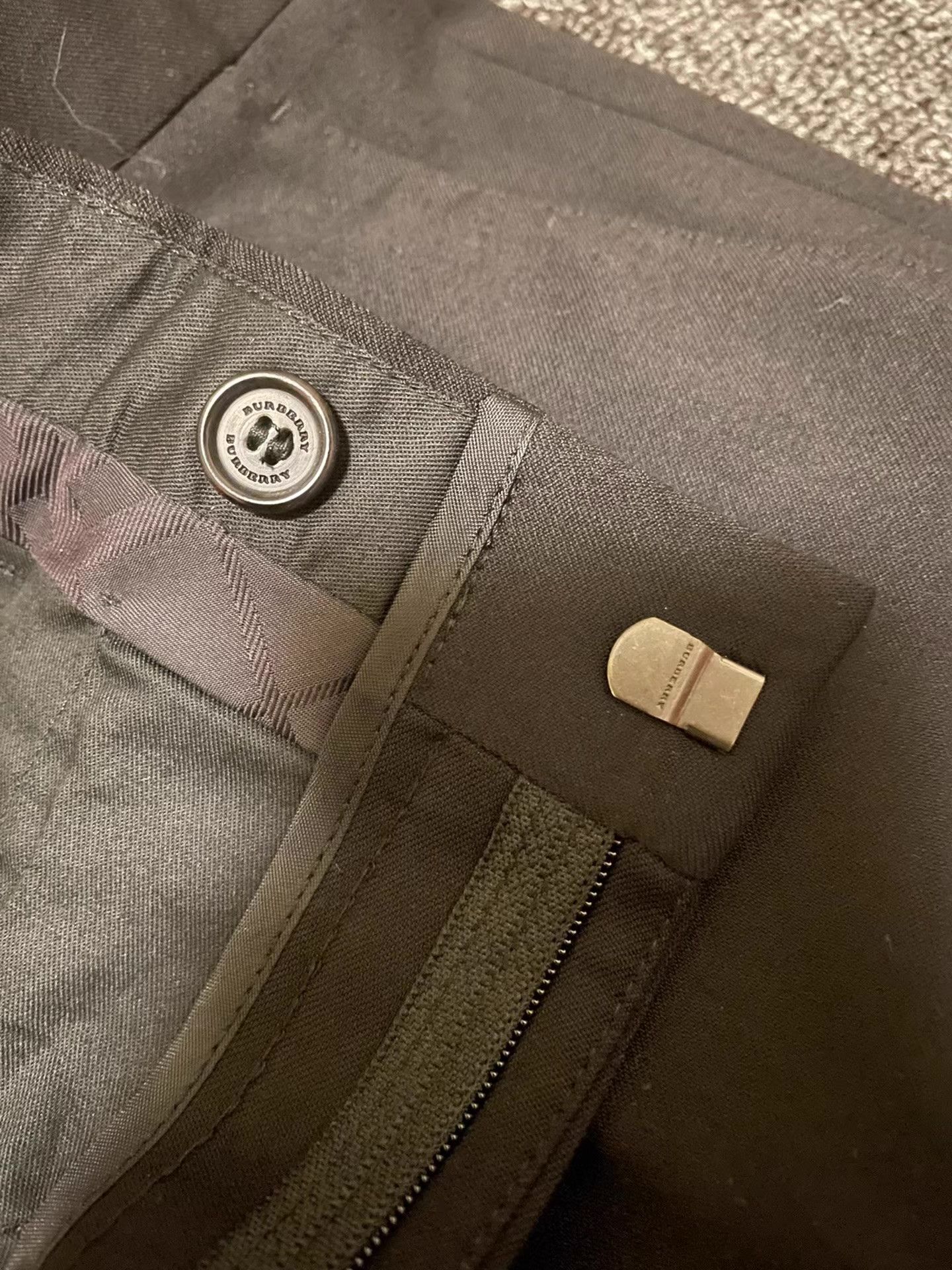 Burberry Burberry wool casual trousers Size US 32 / EU 48 - 3 Thumbnail
