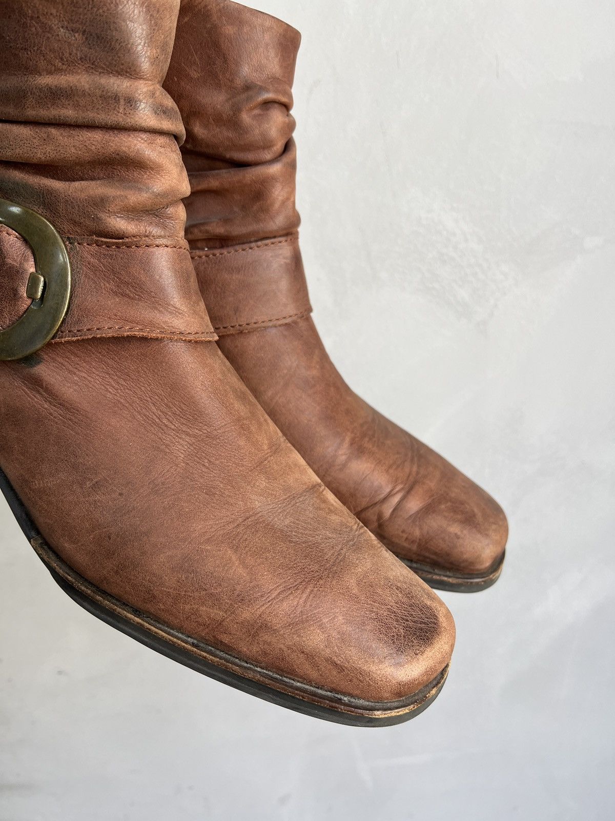 Western Rise Guidi style leather platform boots western style y2k Size US 9 / EU 42 - 3 Thumbnail