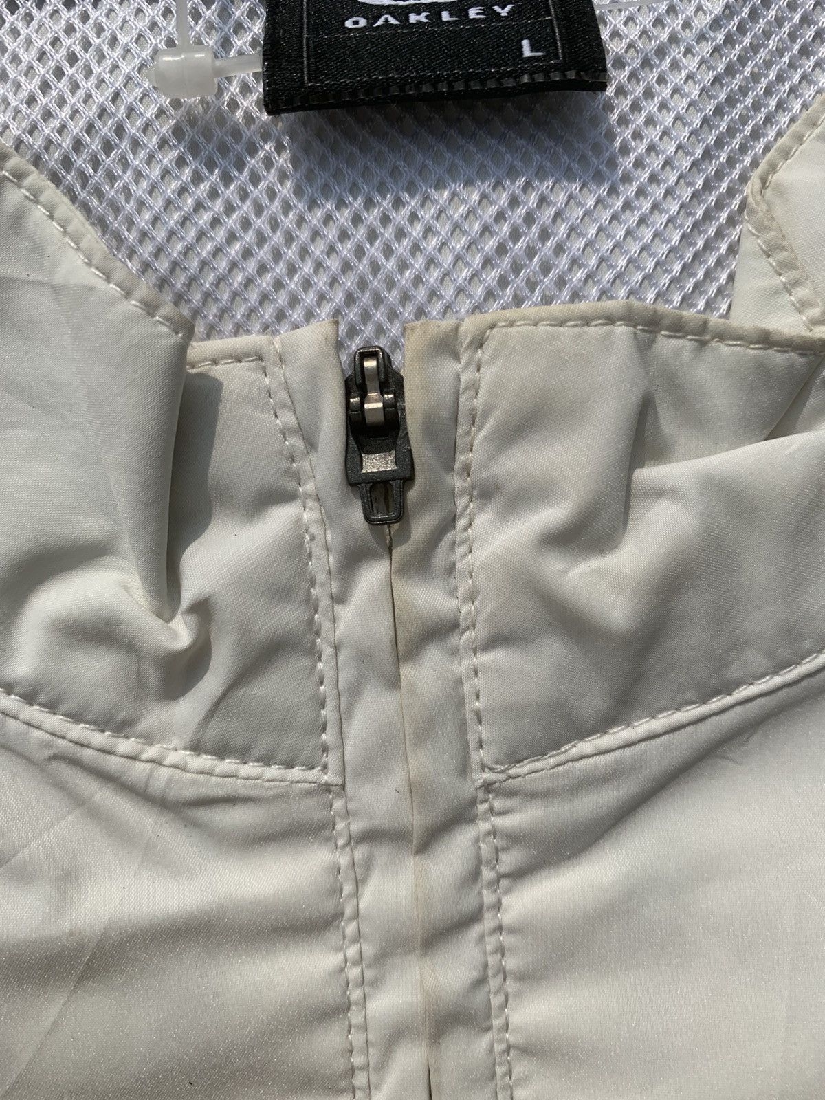 Oakley Vintage Oakley Logo Center Half Zipper Size US L / EU 52-54 / 3 - 9 Thumbnail