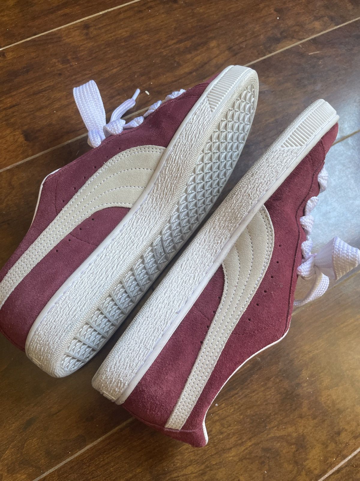 Puma Puma suede maroon royal size 9 burgundy Size US 9 / EU 42 - 5 Thumbnail