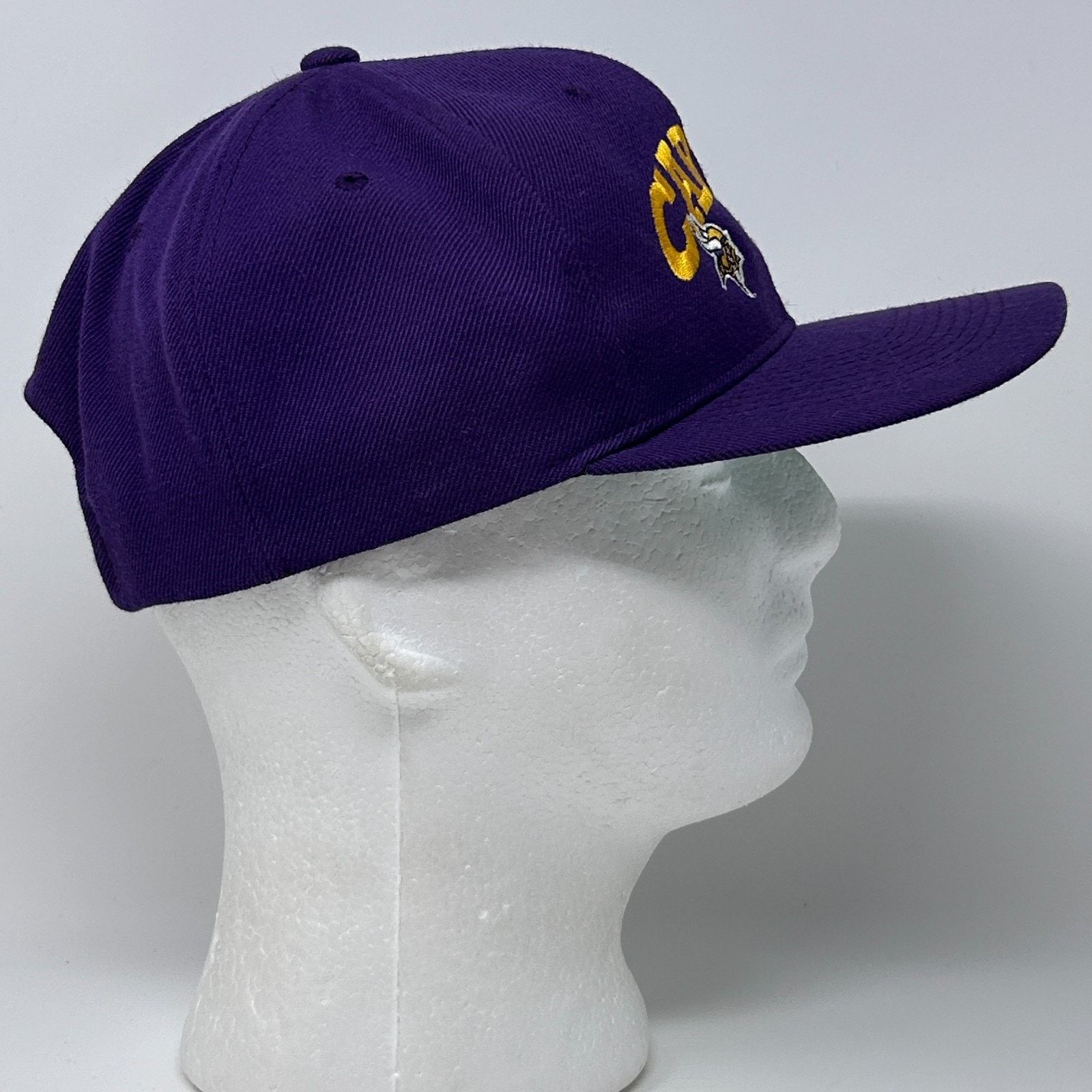 NFL Vintage 90s Minnesota Vikings Cris Carter Hat Baseball Cap Size ONE SIZE - 8 Thumbnail