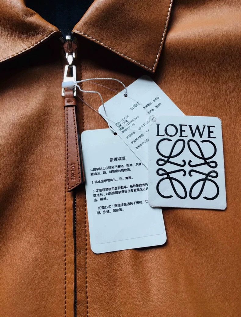 Loewe Loewe Leather coat / double-faced jacket Size US L / EU 52-54 / 3 - 1 Thumbnail