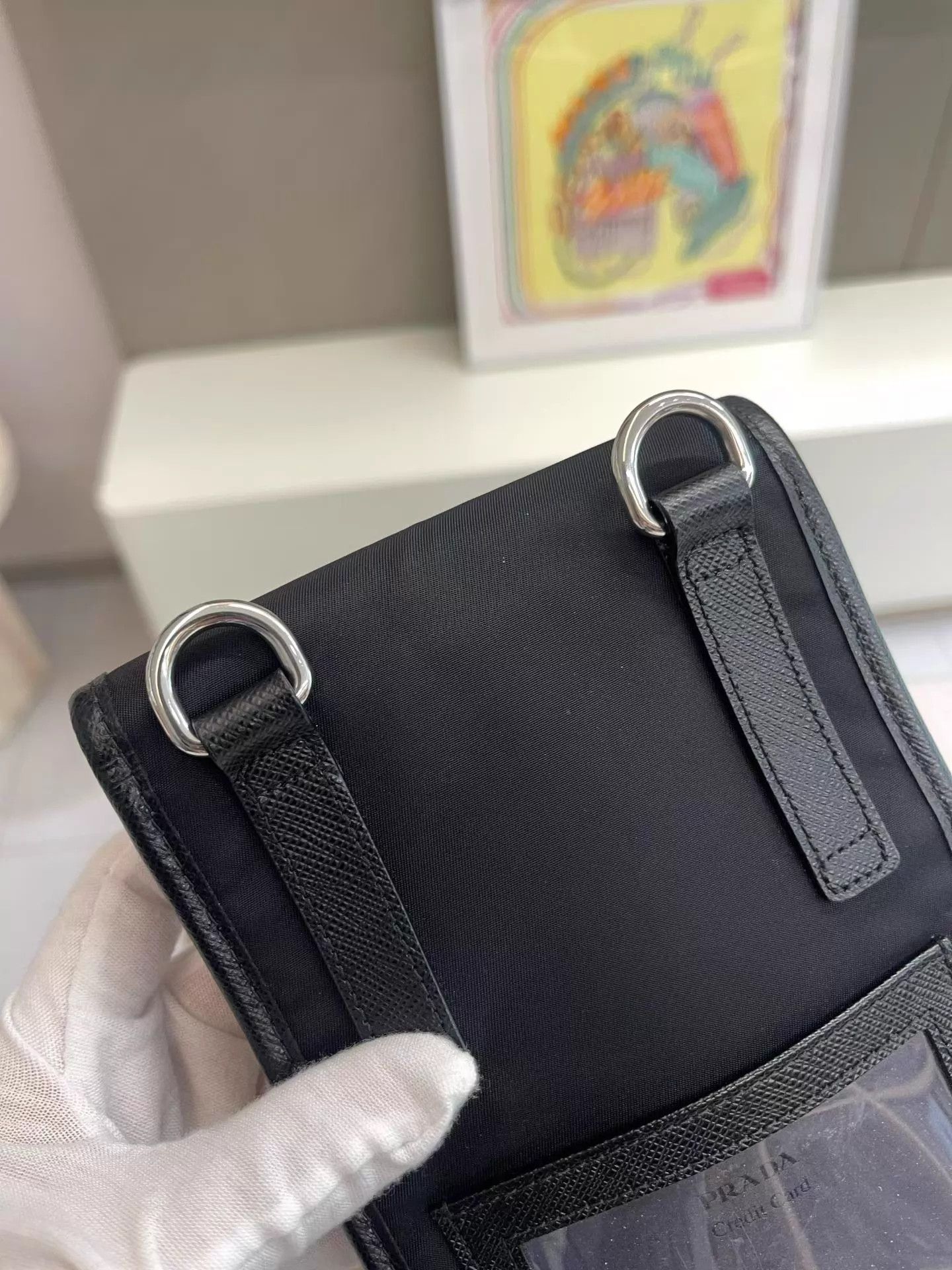 Prada PRADA Canvas Shoulder Strap Pouch Like New AH160 Size ONE SIZE - 7 Thumbnail