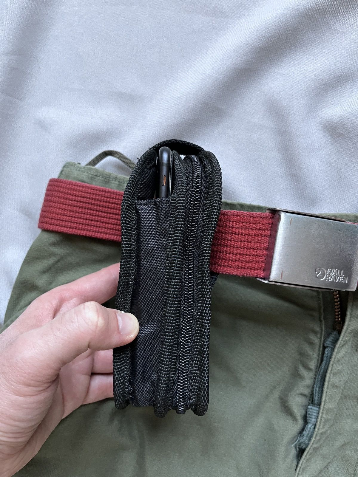 Japanese Brand × Vintage Fishbone Vintage Phone/Documents Belt Small Pouch Bag Size ONE SIZE - 11 Thumbnail