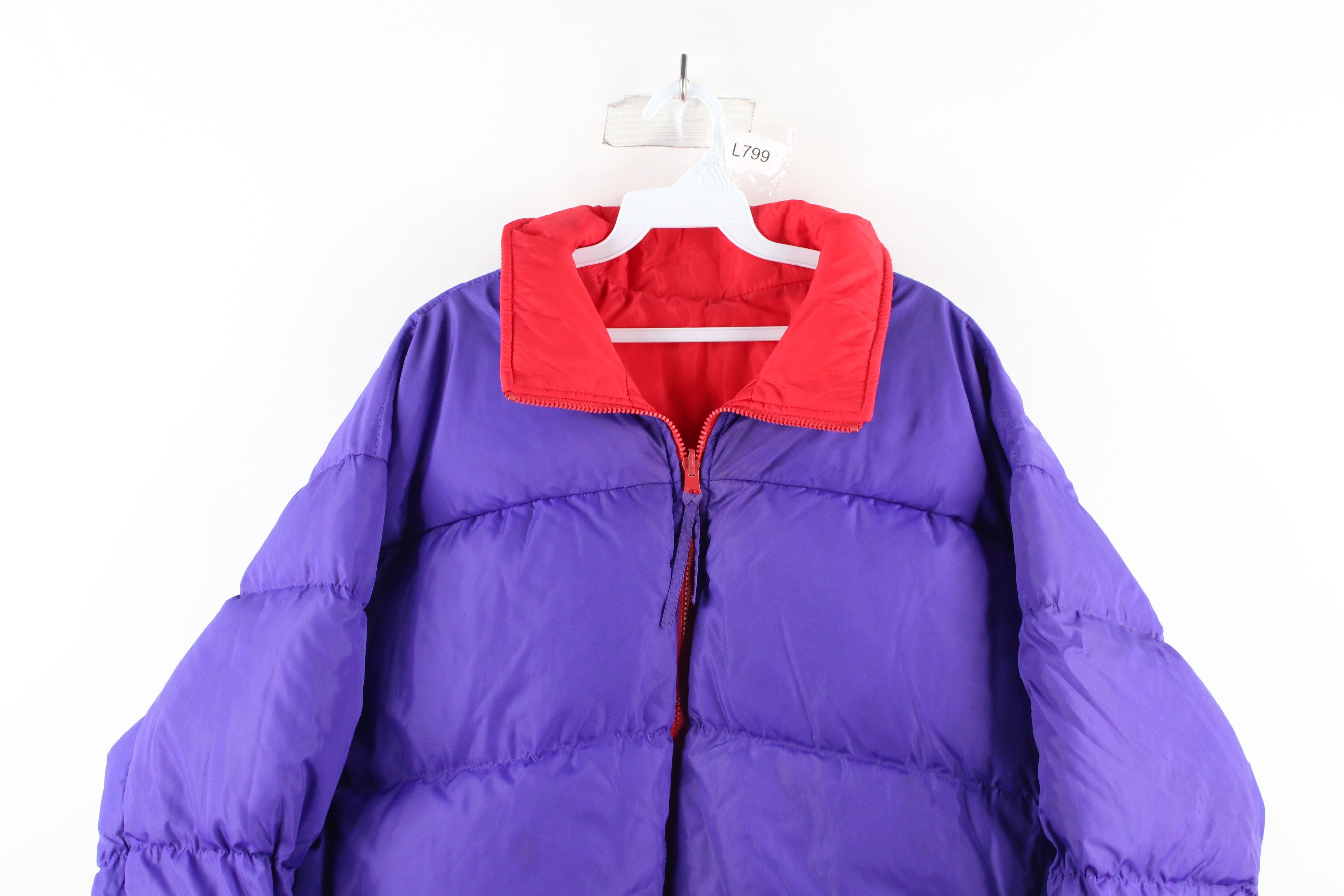 Columbia × Vintage Vintage 90s Columbia Spell Out Reversible Puffer Jacket Size US XXL / EU 58 / 5 - 2 Thumbnail