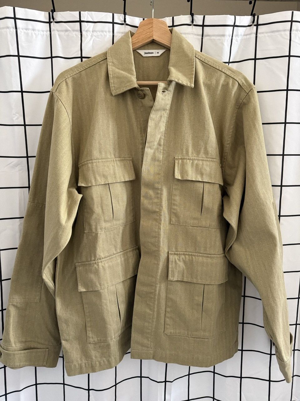 3sixteen Herringbone Twill BDU Jacket Size US M / EU 48-50 / 2 - 1 Thumbnail