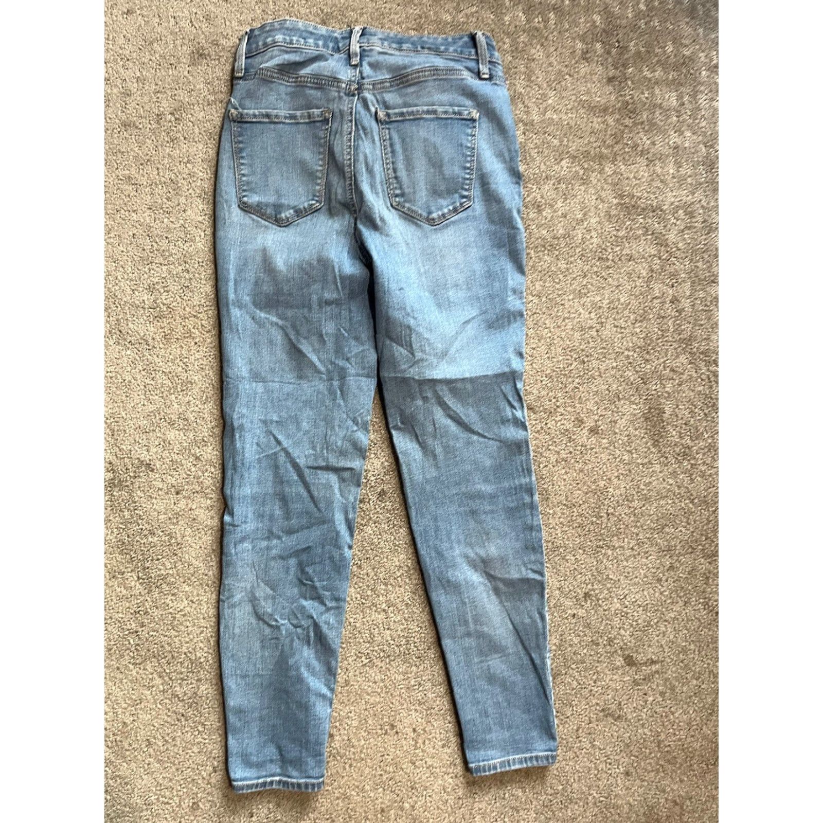 Talbots Talbots Jeans Womens Size 2P Jegging Ankle High Rise Flawless Medium Blue Denim Size 26" / US 2 / IT 38 - 3 Thumbnail