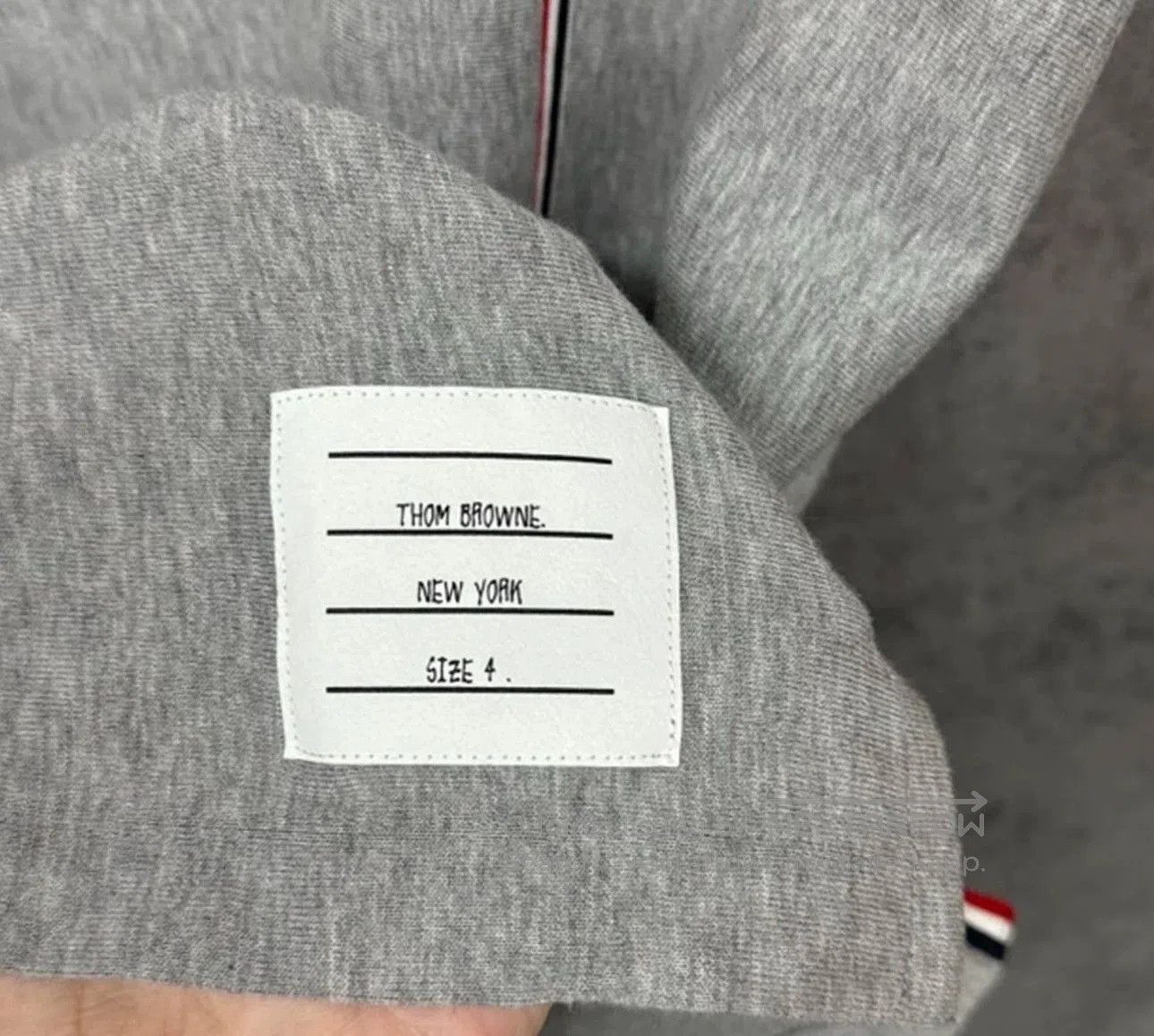 Thom Browne THOMBROWNE Tb25 Rib Knit Tape Casual Tee. Size US S / EU 44-46 / 1 - 4 Thumbnail