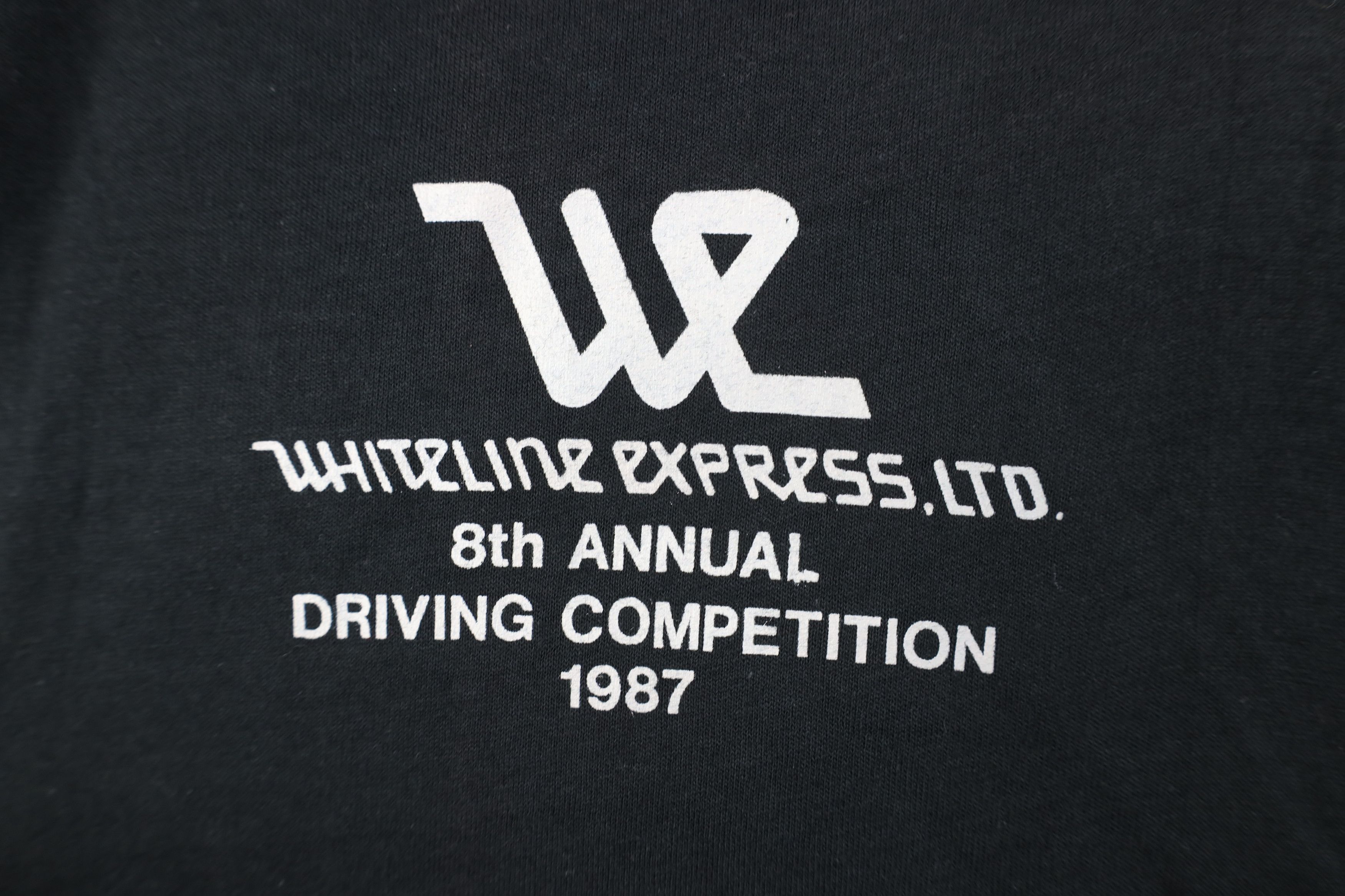 Vintage Vintage 80s Whiteline Competition 1987 Trucker T-Shirt Size US XL / EU 56 / 4 - 4 Thumbnail