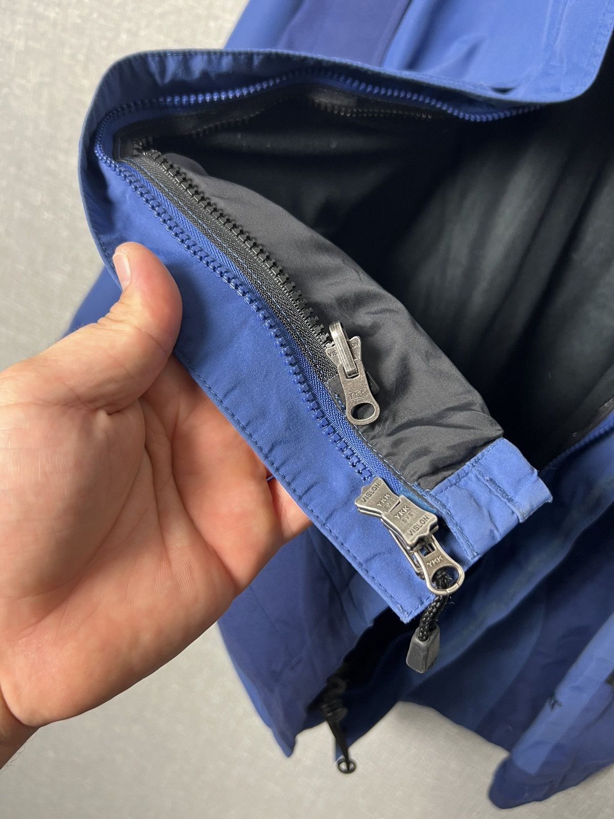 Goretex × The North Face × Vintage Rare Vintage The North Face Gore-Tex Blue TNF Jacket Size US S / EU 44-46 / 1 - 22 Thumbnail