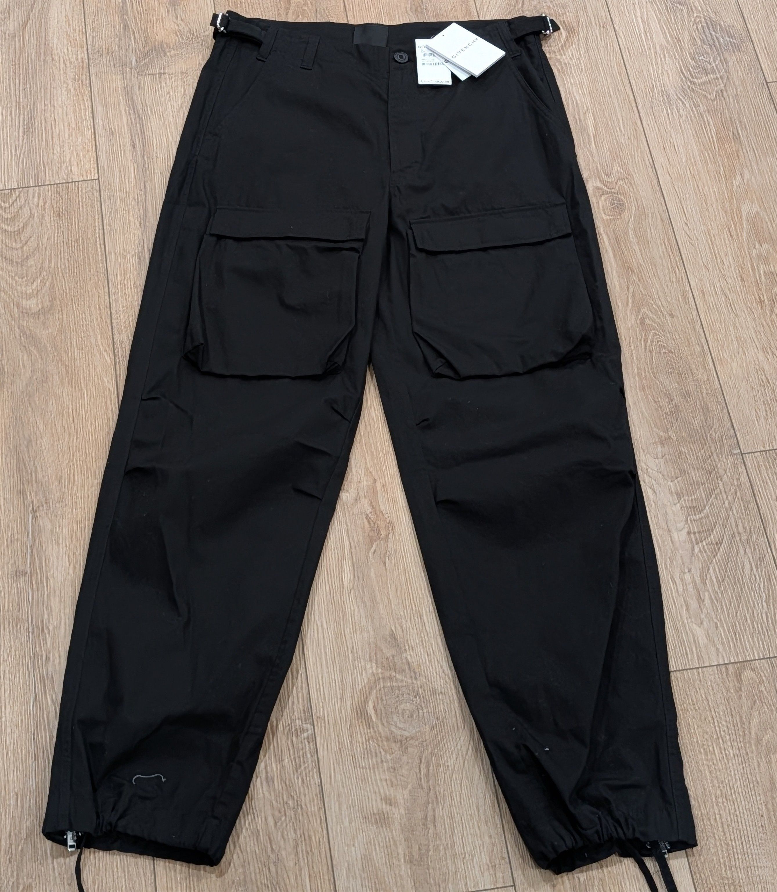 Givenchy GIVENCHY Military Spirit Cargo Pants Black 50 US 34 Size US 34 / EU 50 - 1 Thumbnail