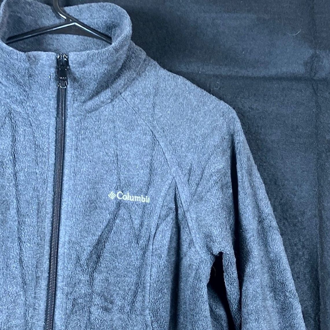 Vintage Columbia Womens Jacket Charcoal Fleece Full Zip Long Sleeve Zipped Pockets M Size M / US 6-8 / IT 42-44 - 5 Thumbnail