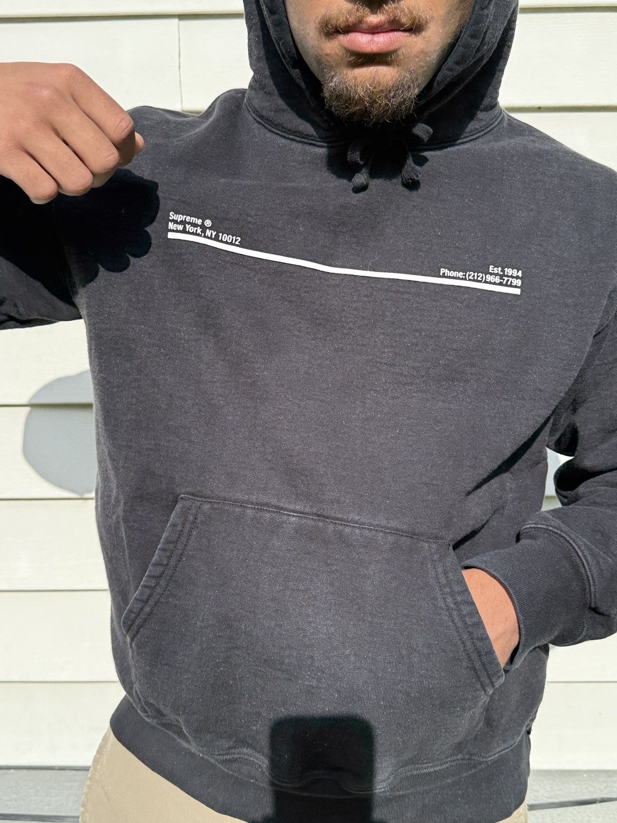Supreme Supreme FW20 Hoodie – NYC Text Graphic Size US S / EU 44-46 / 1 - 2 Thumbnail