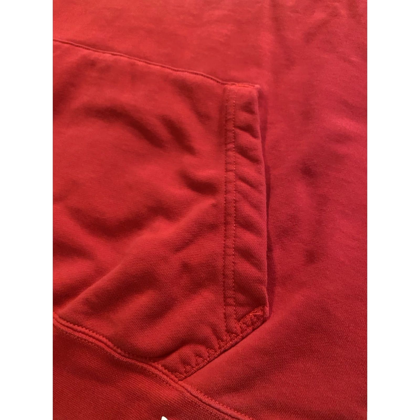Jordan Brand Nike Air Jordan Pocketed Crewneck Pullover Sweatshirt Red Men’s M Embroidered Jump Man Crew Neck Long Sleeve Pullover Sports Basketball Size US M / EU 48-50 / 2 - 6 Thumbnail