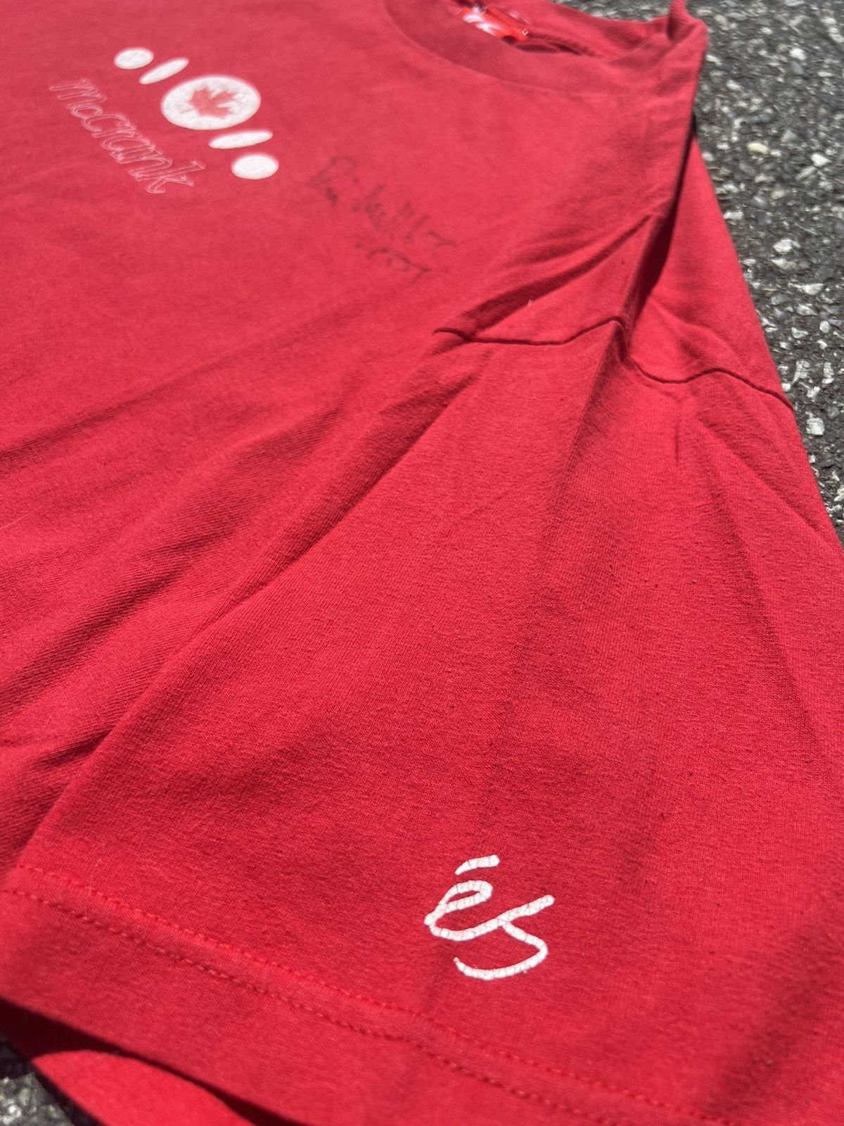 Vintage Vintage eś Rick McCrank Skate Tee Size US XL / EU 56 / 4 - 3 Thumbnail