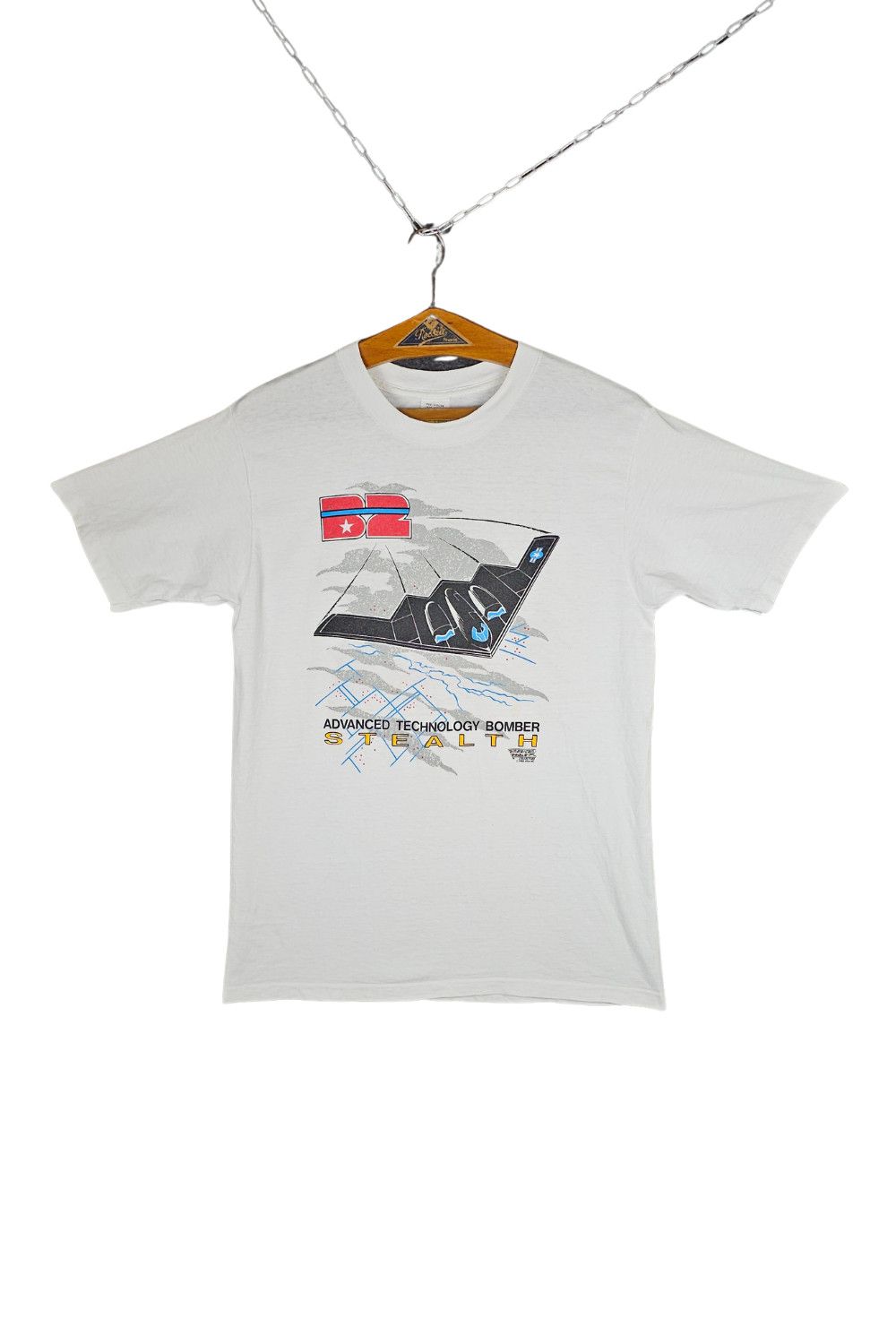 Fruit Of The Loom 1988 B-2 “Advanced Technology Bomber – Stealth” Tee | USA Size US L / EU 52-54 / 3 - 2 Thumbnail