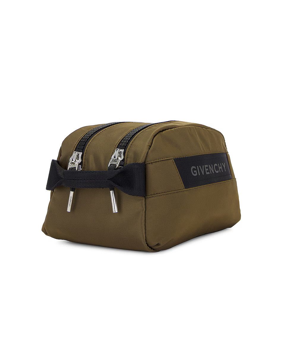 Givenchy o1srvl11e1124 Size:OS / G Trek Toilet Pouch in Khaki Size ONE SIZE - 3 Thumbnail