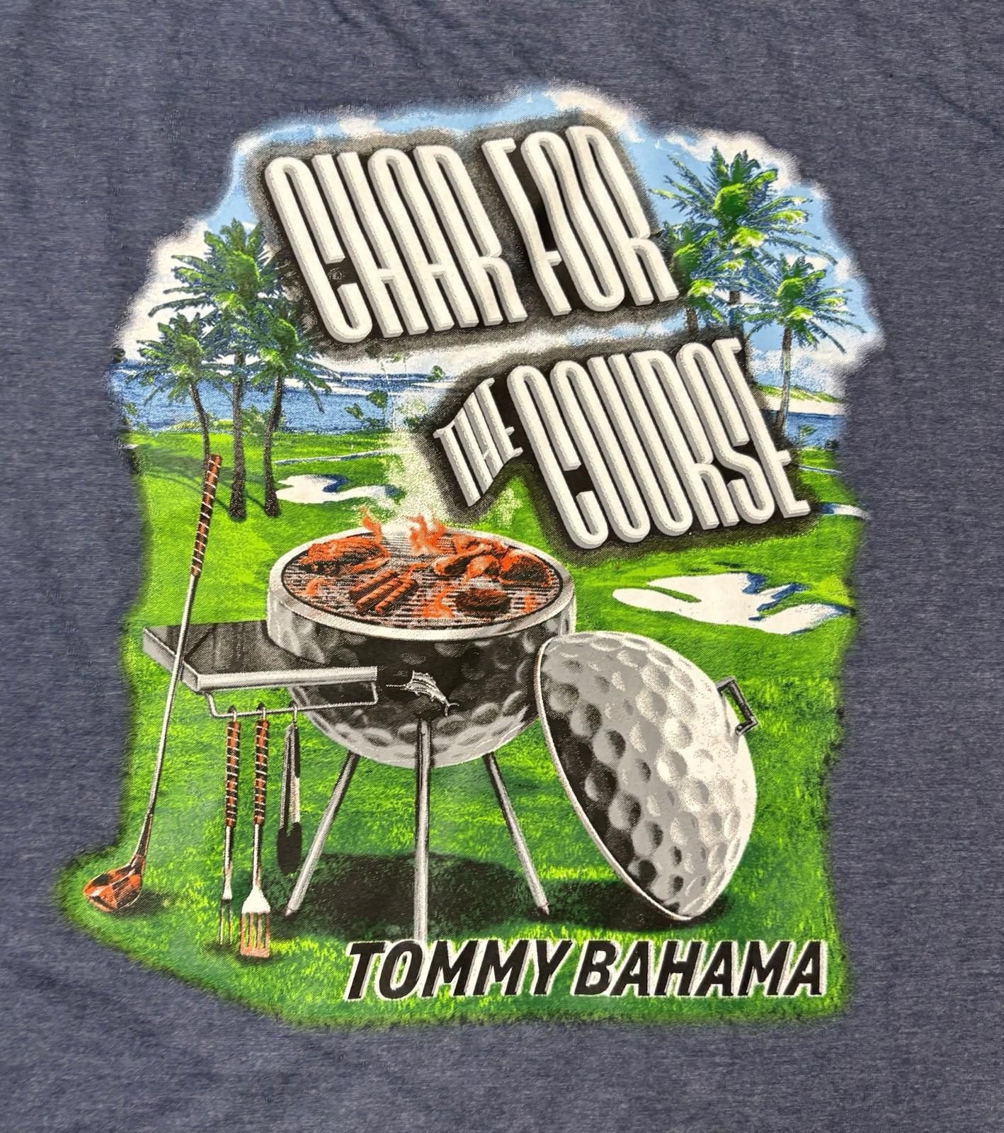 Tommy Bahama Tommy Bahama T-Shirt Mens Large Char For The Course $60 Size US S / EU 44-46 / 1 - 8 Thumbnail