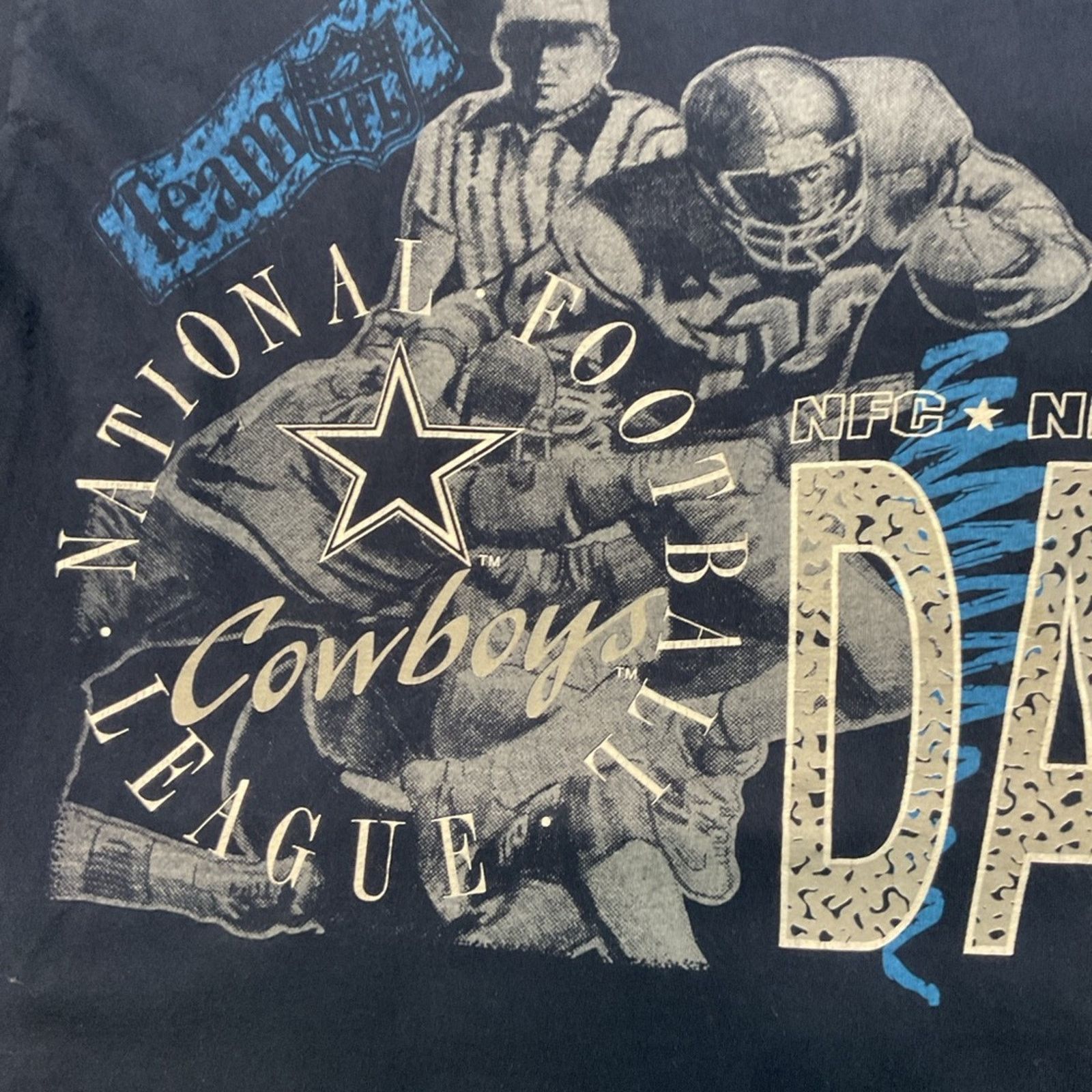 Vintage Competitor Dallas T-Shirt 1994 Size US L / EU 52-54 / 3 - 4 Thumbnail