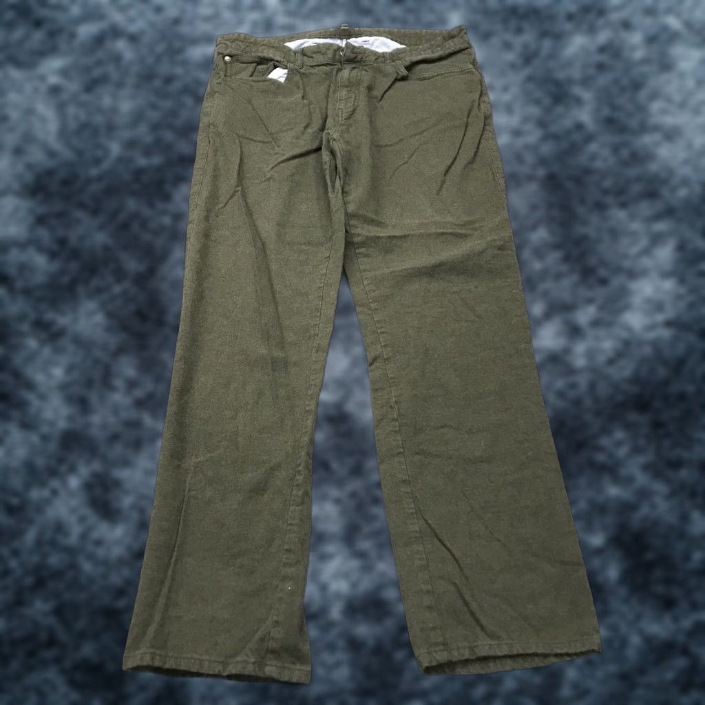 Peter Millar Peter Millar Pants Mens 34x29 Olive Green Flannel Five Pocket Pant Casual Chino Shirt? Size US 34 / EU 50 - 1 Thumbnail