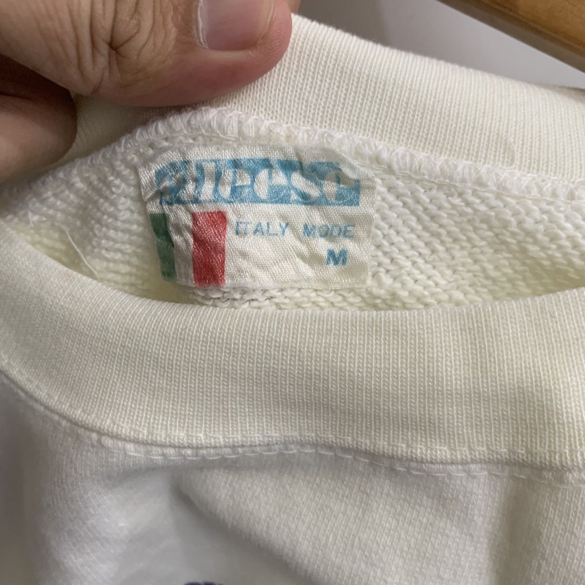 Ellesse × Vintage Vintage Ellesse Sweatshirt Rare Spell Out Logo Italy Small Size US S / EU 44-46 / 1 - 4 Thumbnail