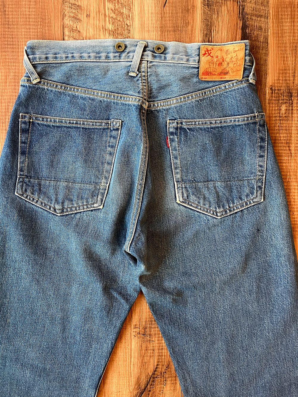 Evisu Old EVISU 2507 No.2 W30 x L33 Fisherman Patch SCOVILL Size US 30 / EU 46 - 13 Thumbnail