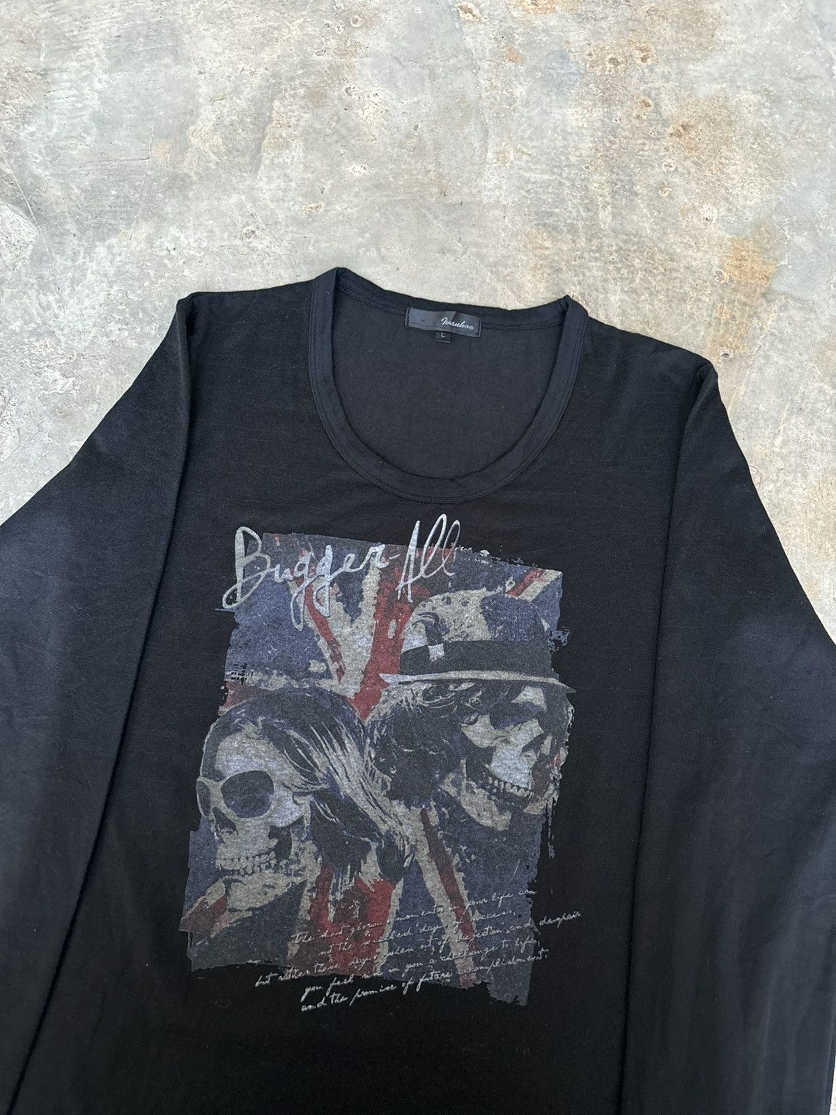 Hysteric Glamour Y2k Skull Ifwixwasnine Lgb Punk Style Longsleeve Size US L / EU 52-54 / 3 - 2 Thumbnail