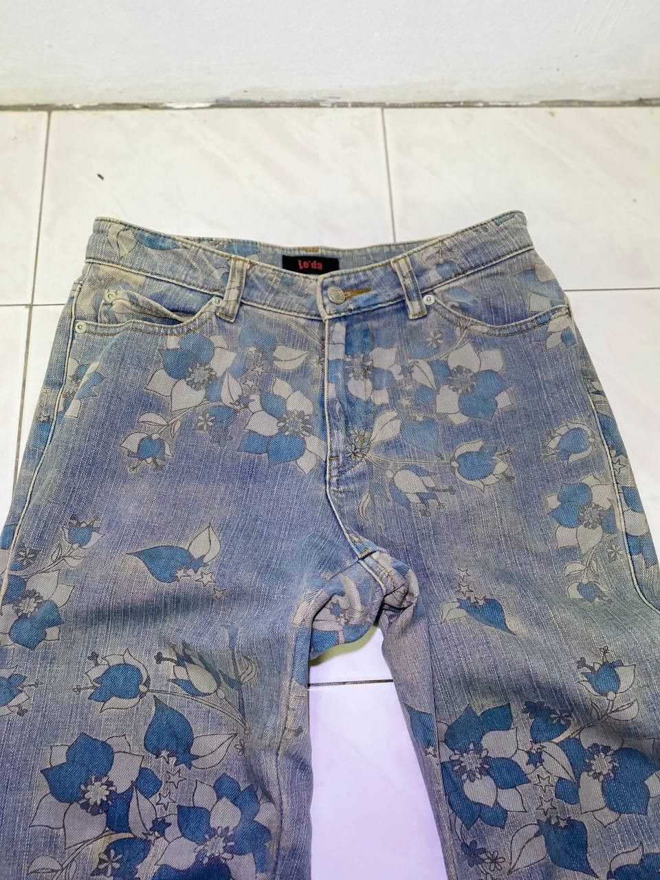 Japanese Brand vintage japanese brands all over prints denim nice design Size US 30 / EU 46 - 3 Thumbnail