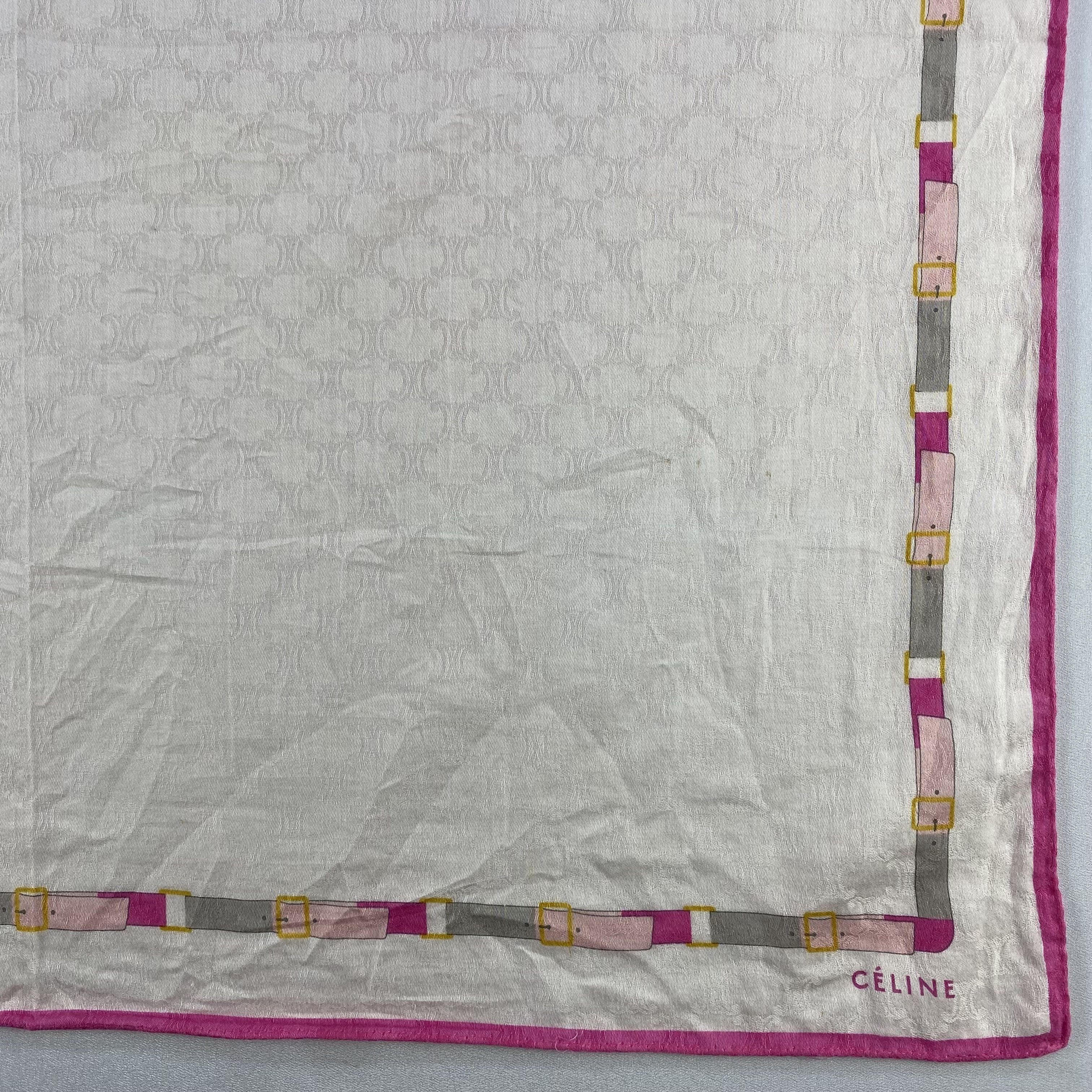 Celine × Vintage Celine Bandana/ Handkerchief / Neckerchief Size ONE SIZE - 3 Thumbnail