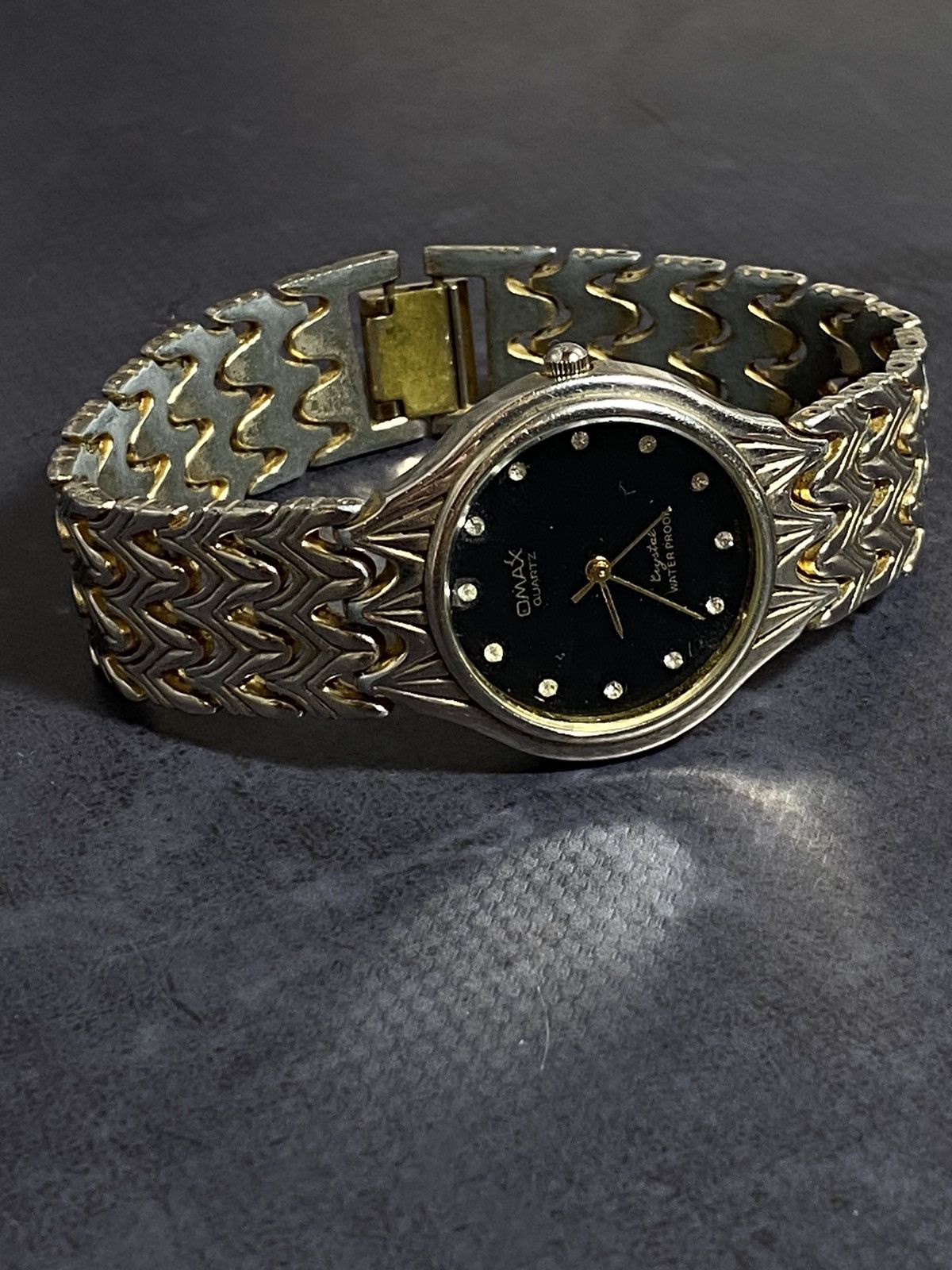 Hysteric Glamour Omax Gold-Tone Vintage Watch, Elegant Design Japanese Brand Size ONE SIZE - 2 Thumbnail
