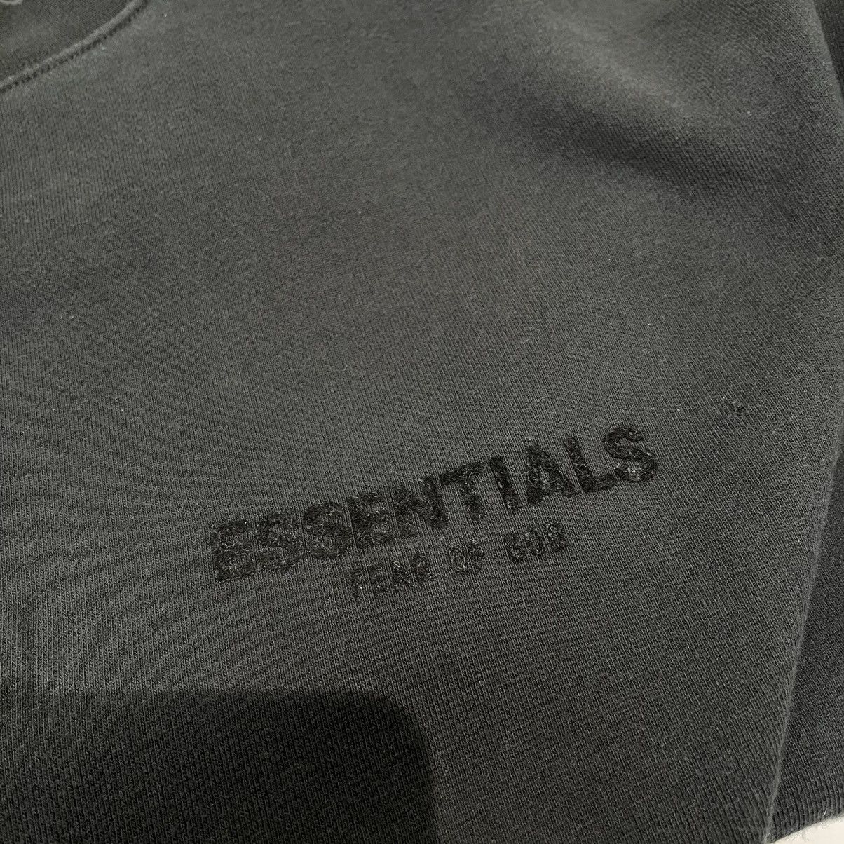 Essentials × Fear of God Fear Of God Essentials Crewneck Black Size US XL / EU 56 / 4 - 3 Thumbnail